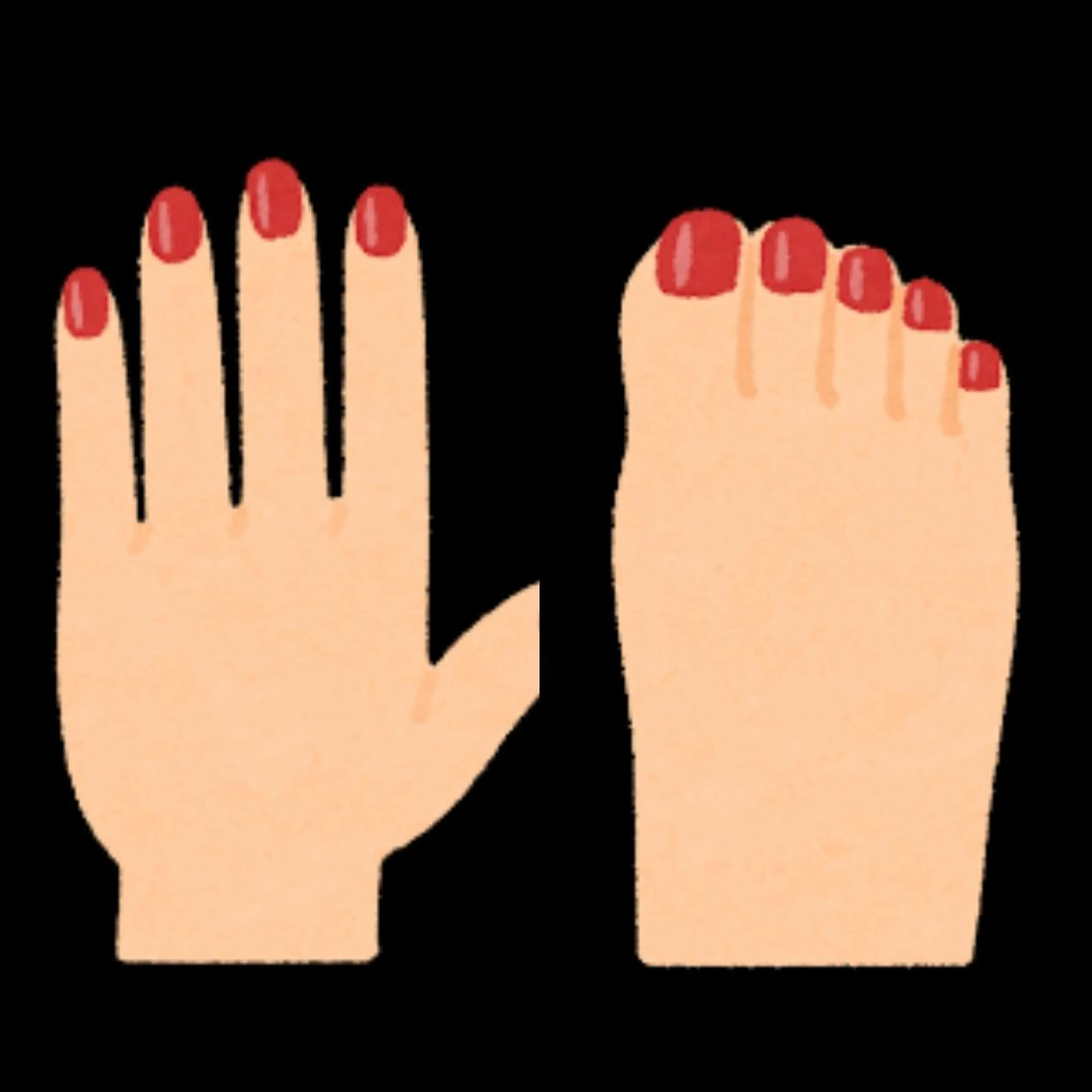 ⭐特価キャンペーン中⭐[当店オフずっと無料]手足セットでお得に★ハンド&フット　ワンカラー　追加料金でアレンジ相談可の写真