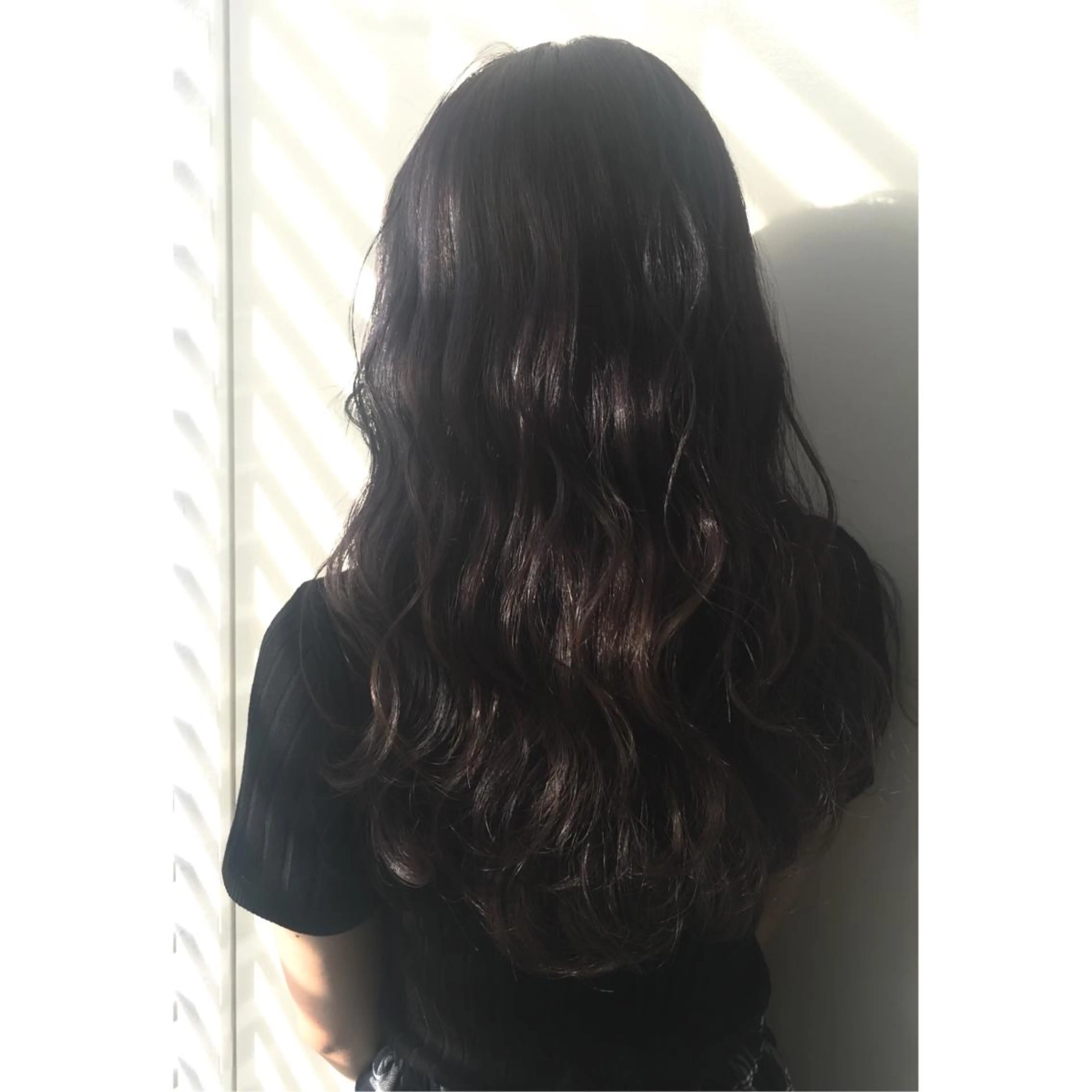 ロング カラー アッシュ ブリーチ ラベンダーカラー ラベンダーアッシュ Zina SAKIのヘアスタイル