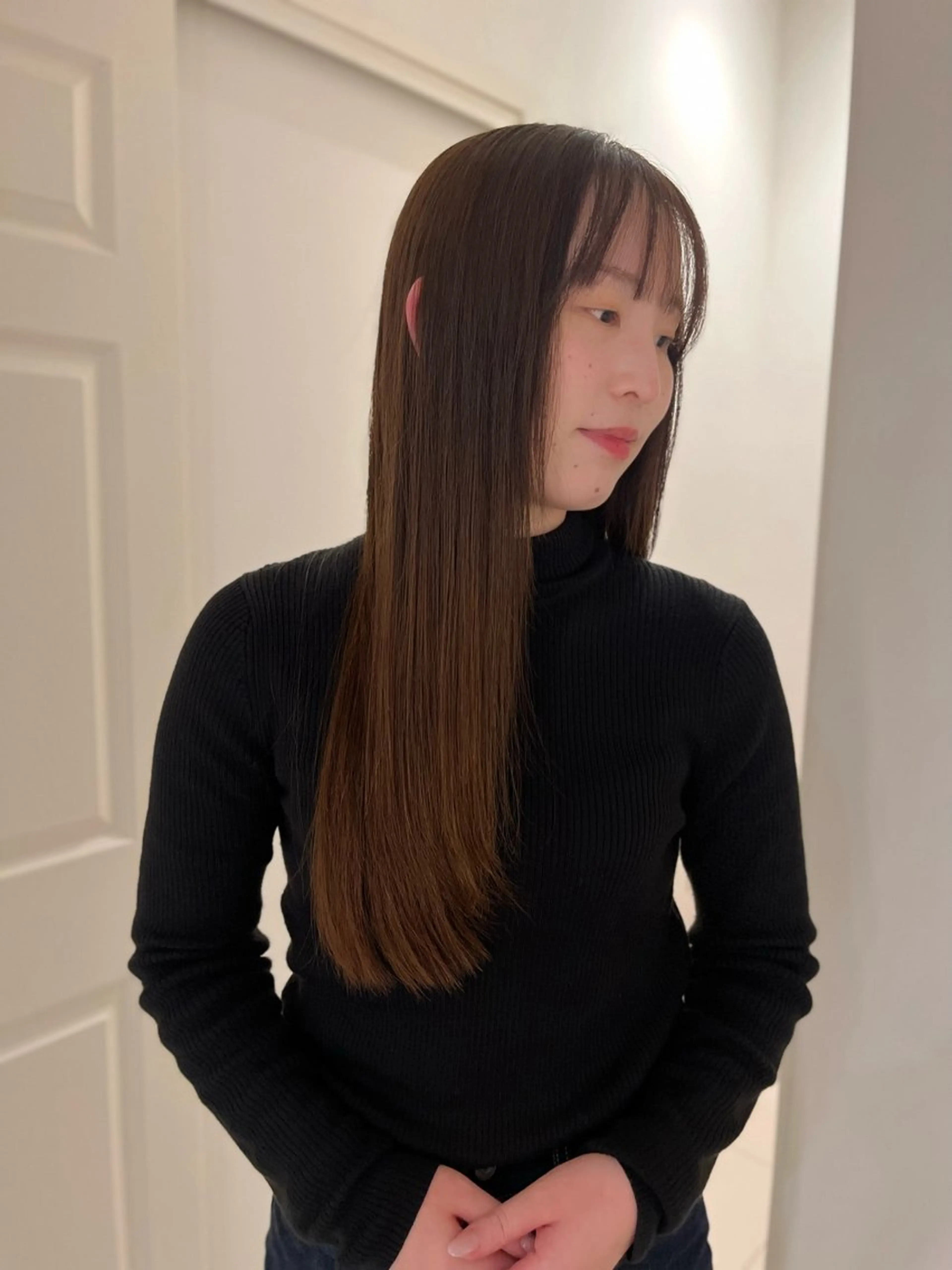 ロング 艶髪/アレンジ/ 野口緑のヘアスタイル