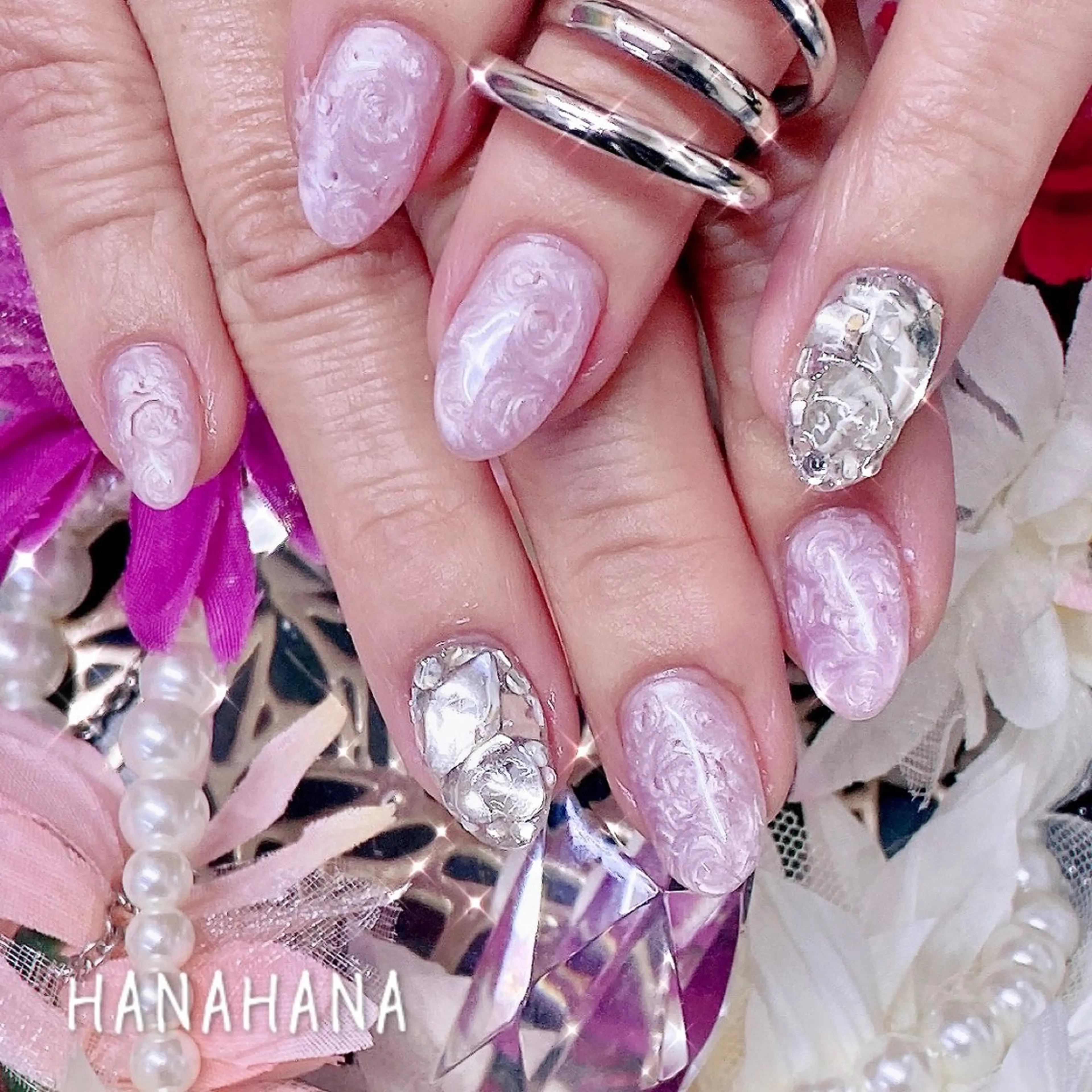 ネイル ジェルネイル HANAHANAのネイルデザイン