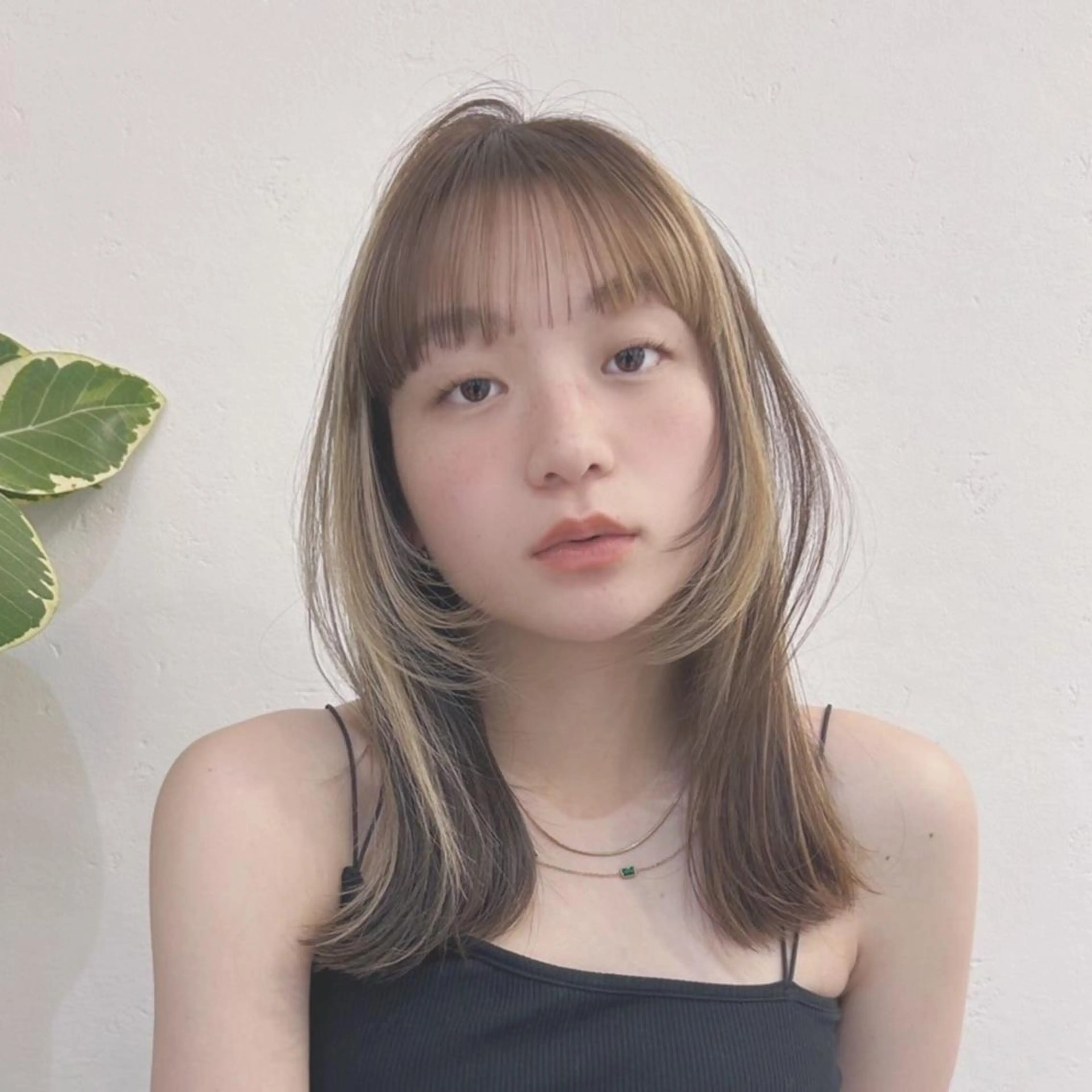 カラー 韓国ヘア/レイヤー /髪質改善【ミカベ】のヘアスタイル