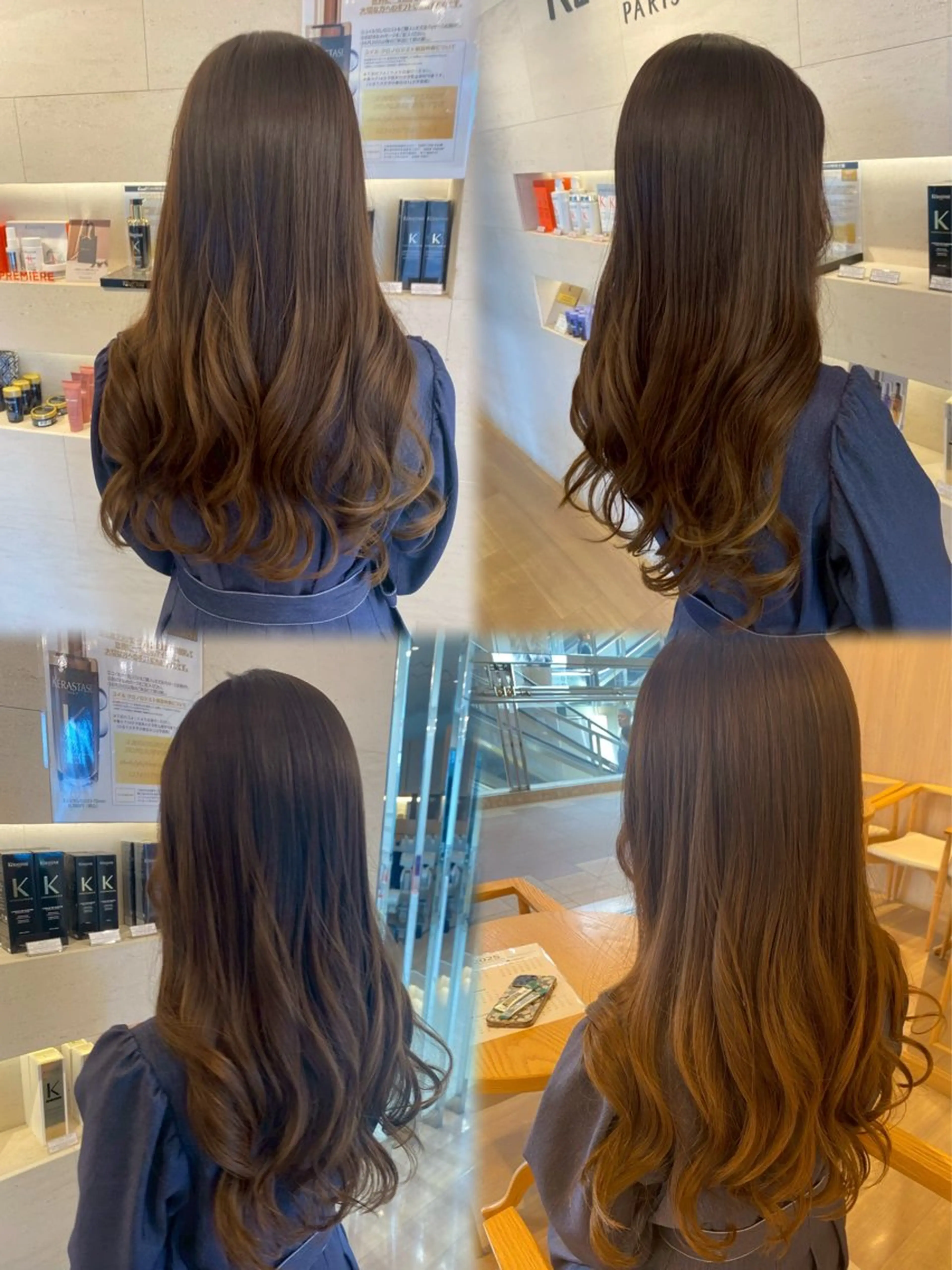 カラー 🦄 岡田 詠 🦄のヘアスタイル