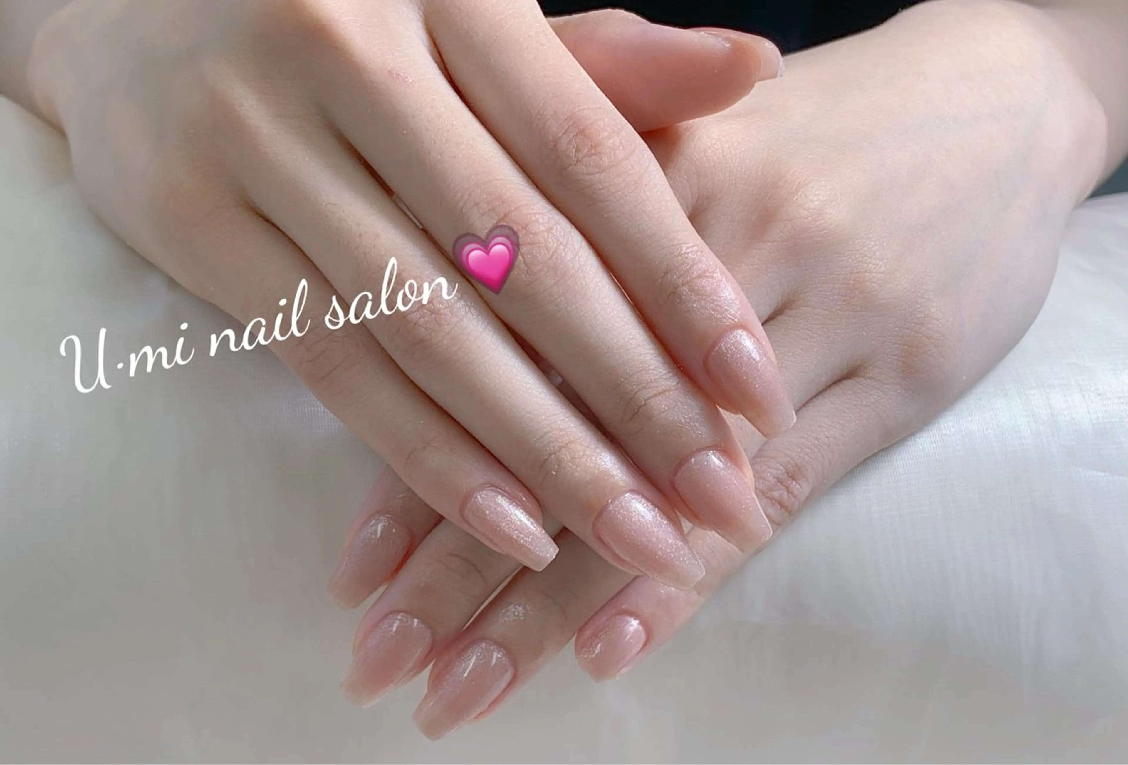 ネイル マグネットネイル マグネットワンカラー ワンカラーネイル U·Mi nail salon所属・U·Mi 上野御徒町容のネイルデザイン