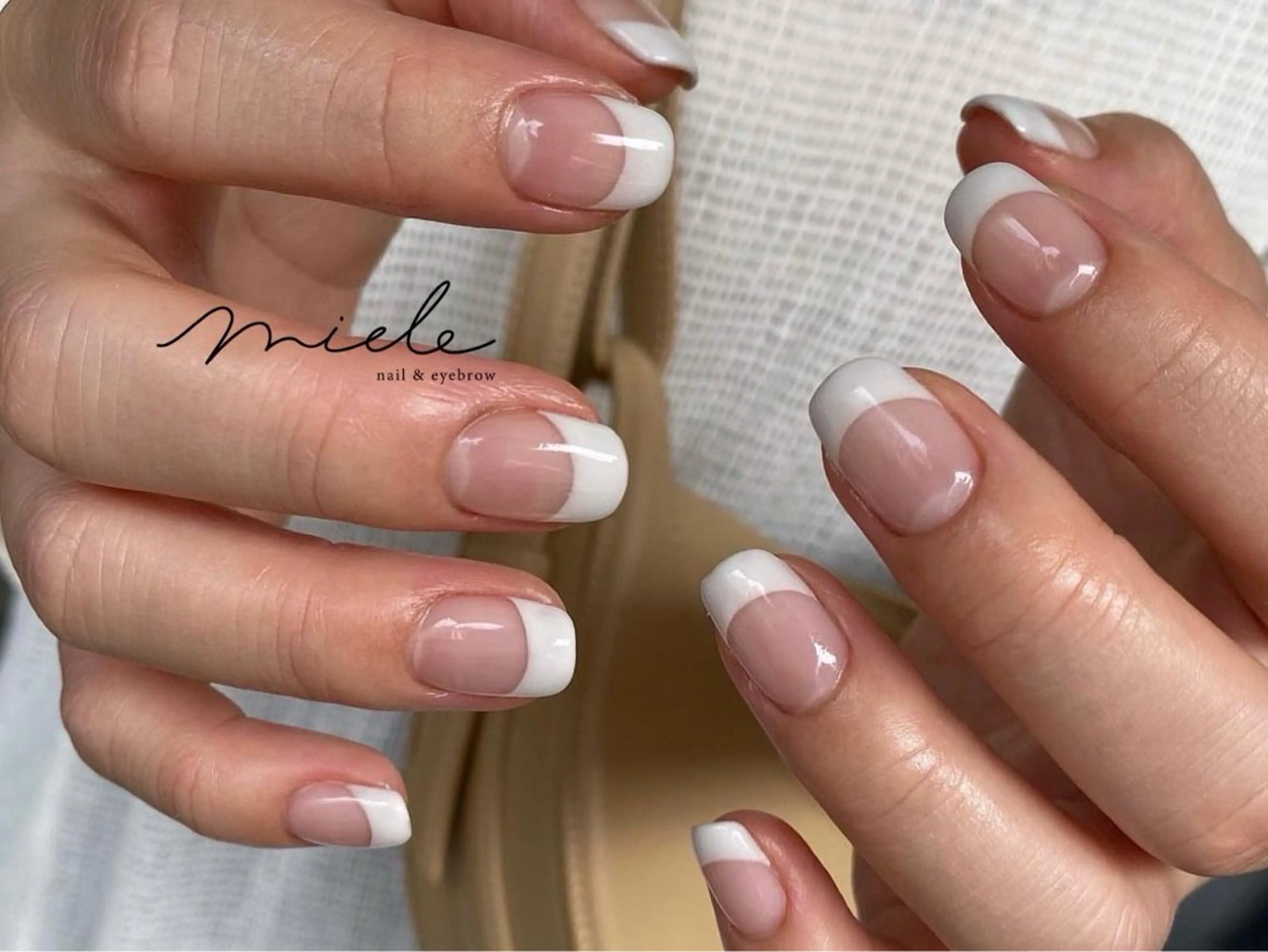 ネイル ハンドネイル miele【ミエレ】 シンプル一癖のネイルデザイン