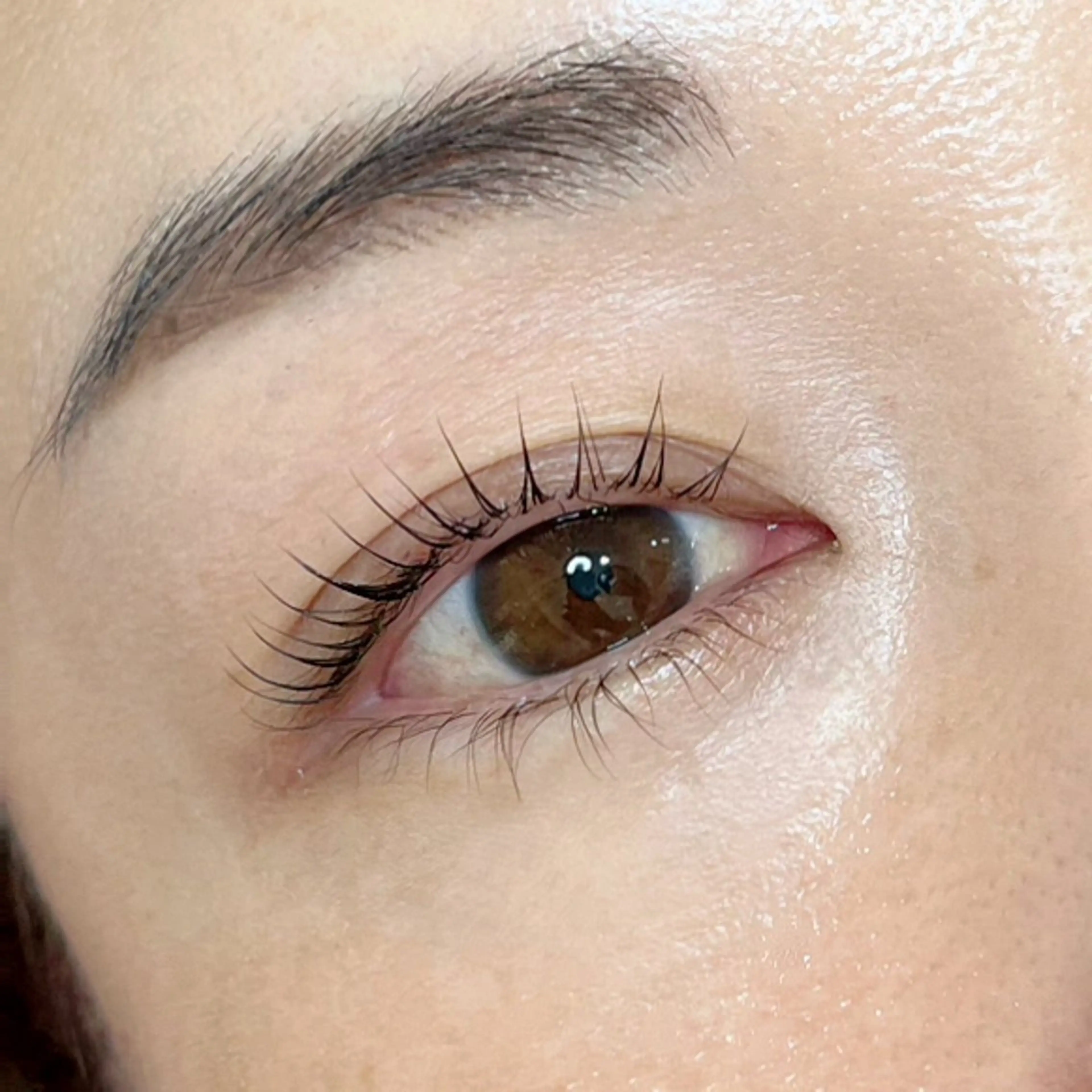 まつ毛パーマ　上🩰コーティング付きの写真