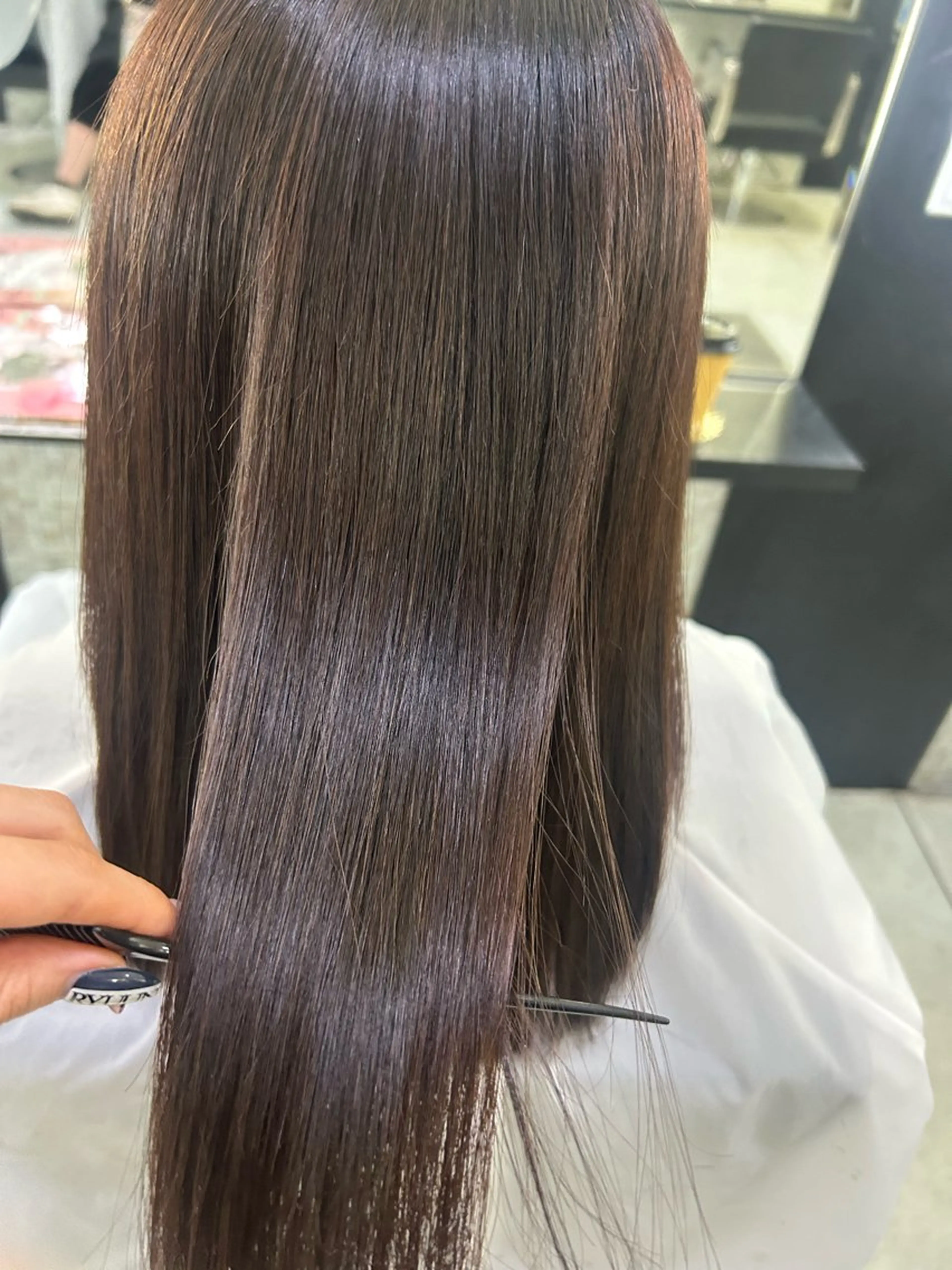 カラー ブラウンカラー ヘアカラー Ayaka 🐶のヘアスタイル