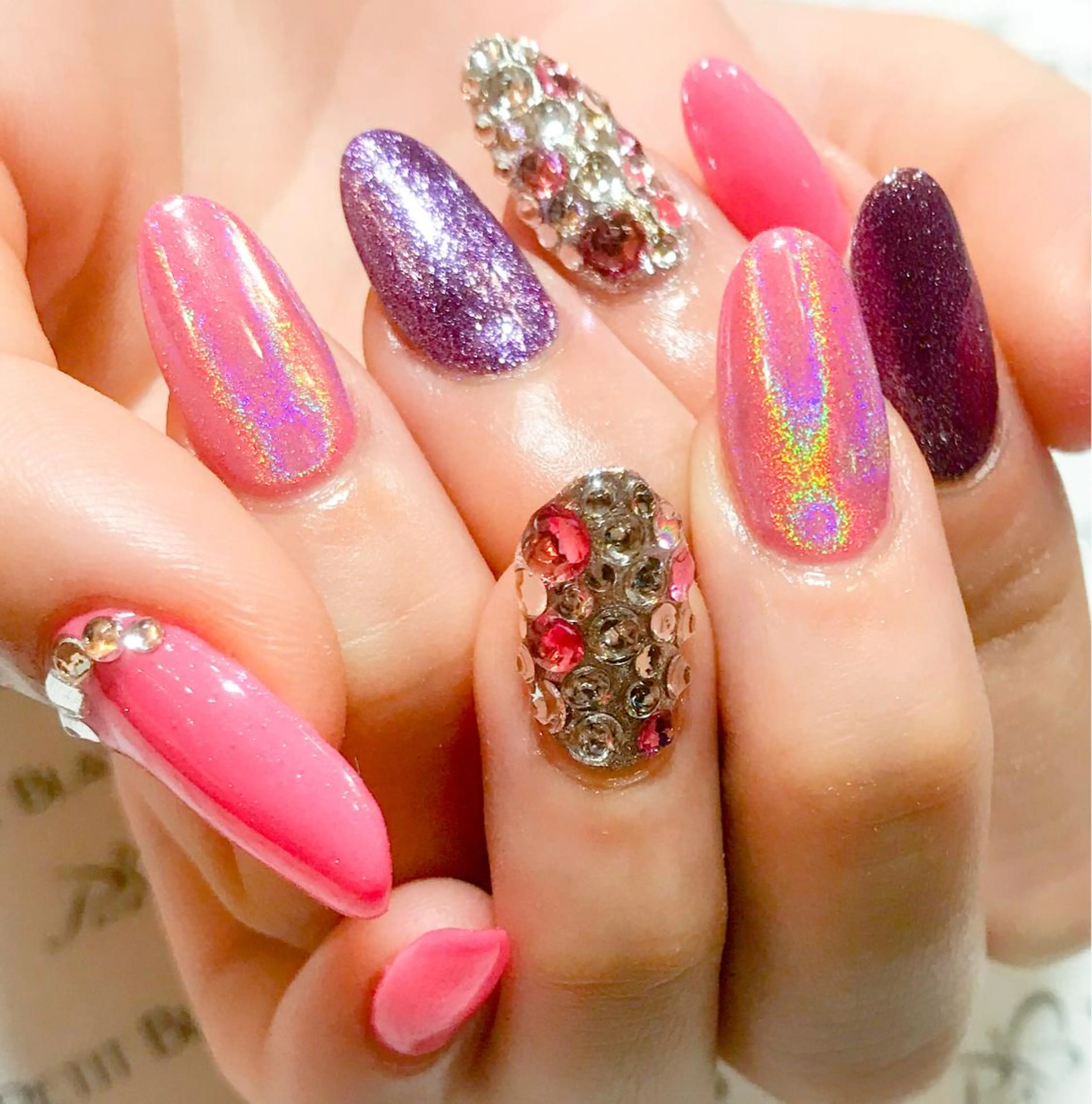 ネイル アートネイル ジェルネイル PetitBlanc KAZUKIのネイルデザイン