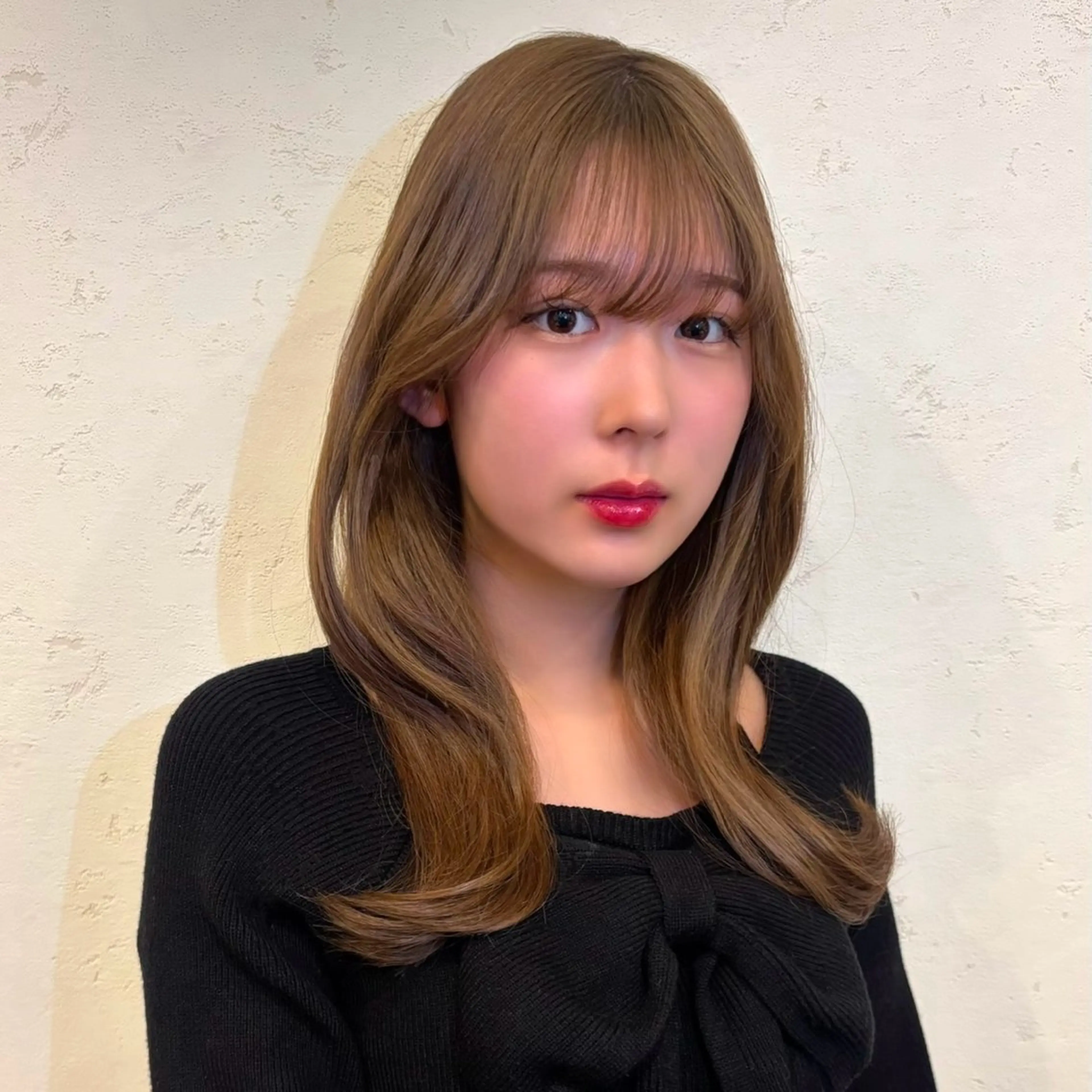 ロング カラー カット ヘアカラー トリートメント 透明感カラー/ くびれヘア/ユウユのヘアスタイル