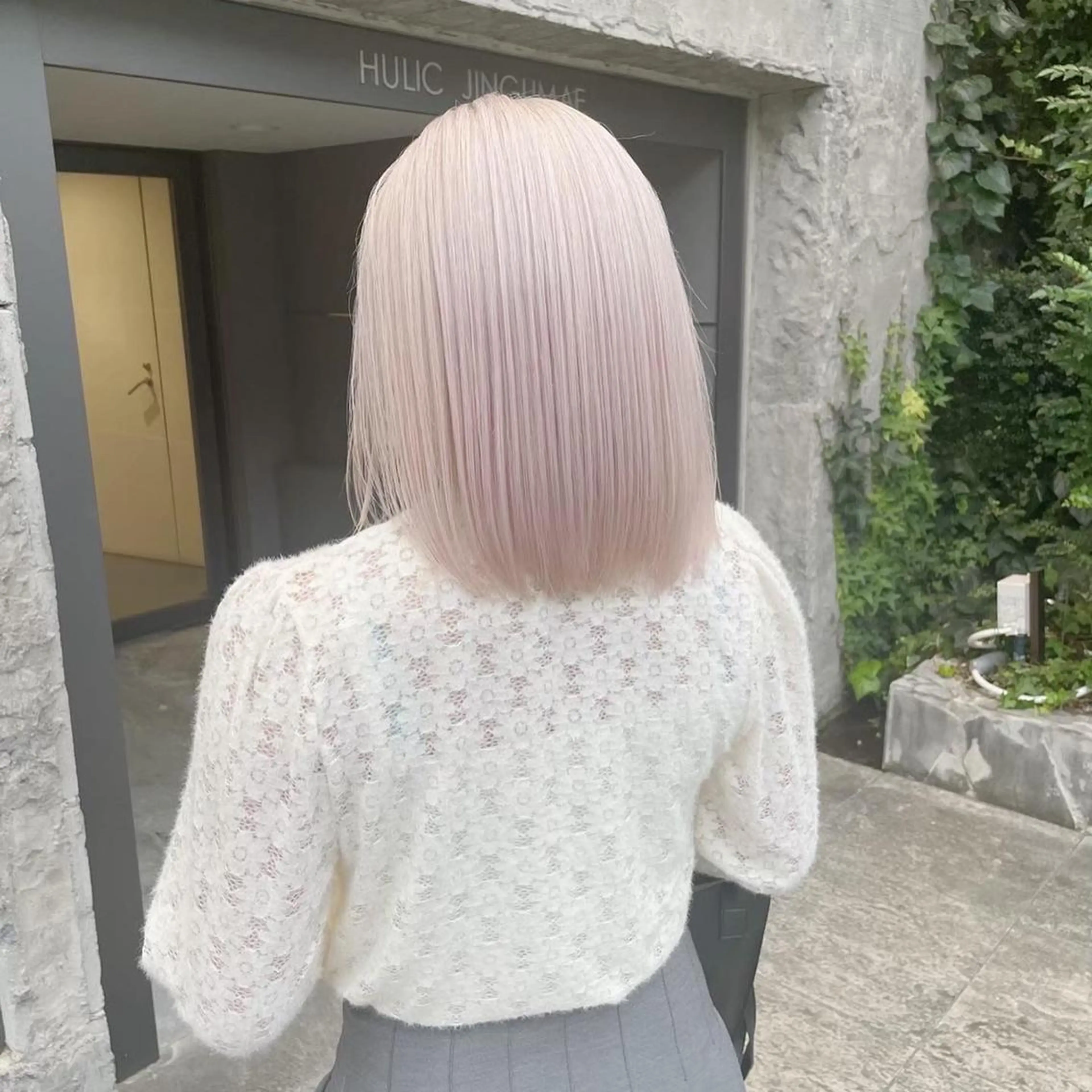 ミディアム ❄️💛エクステ ブリーチ❄️yukiのヘアスタイル