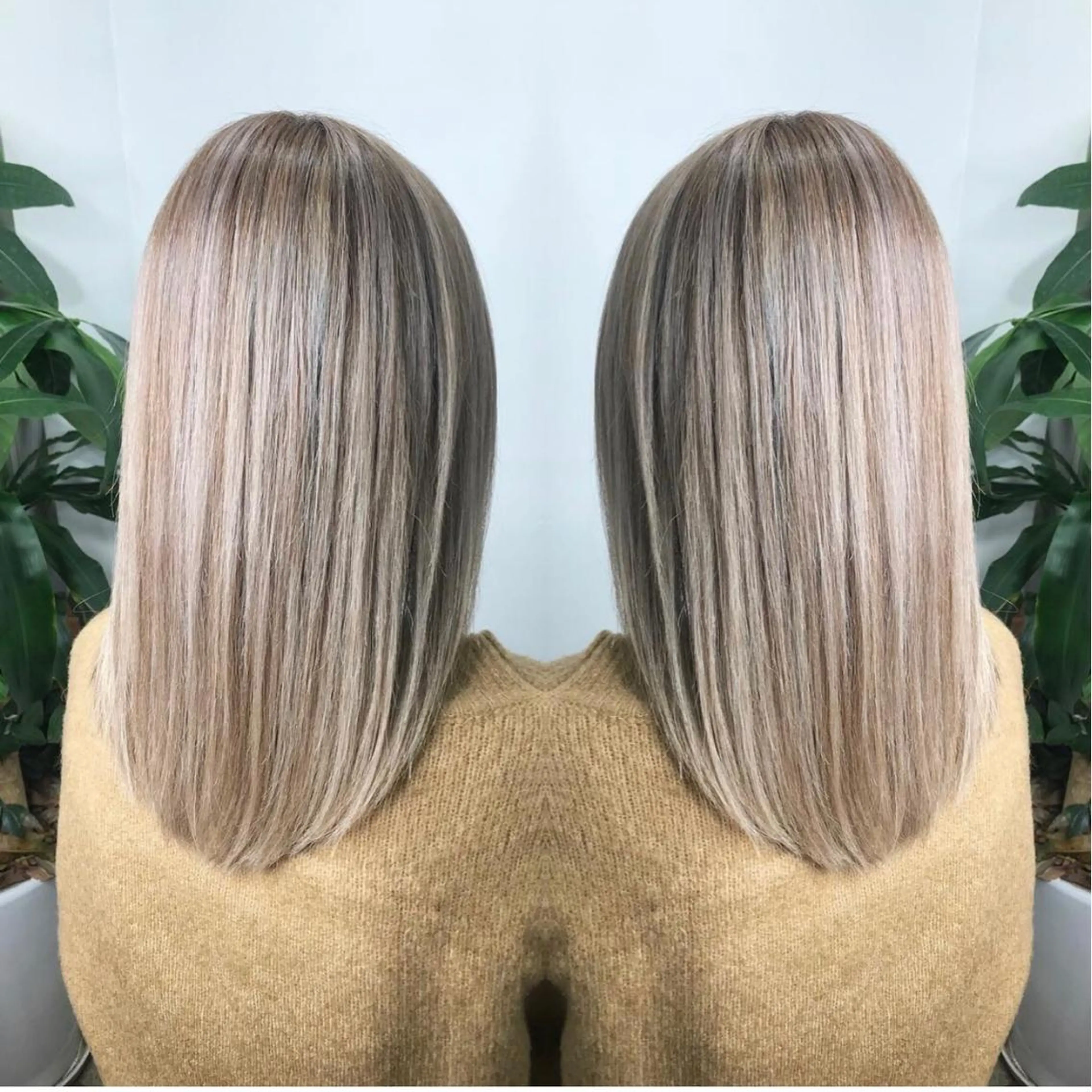 セミロング エクステ rollen所属・美魔女 美容師NAOのヘアスタイル