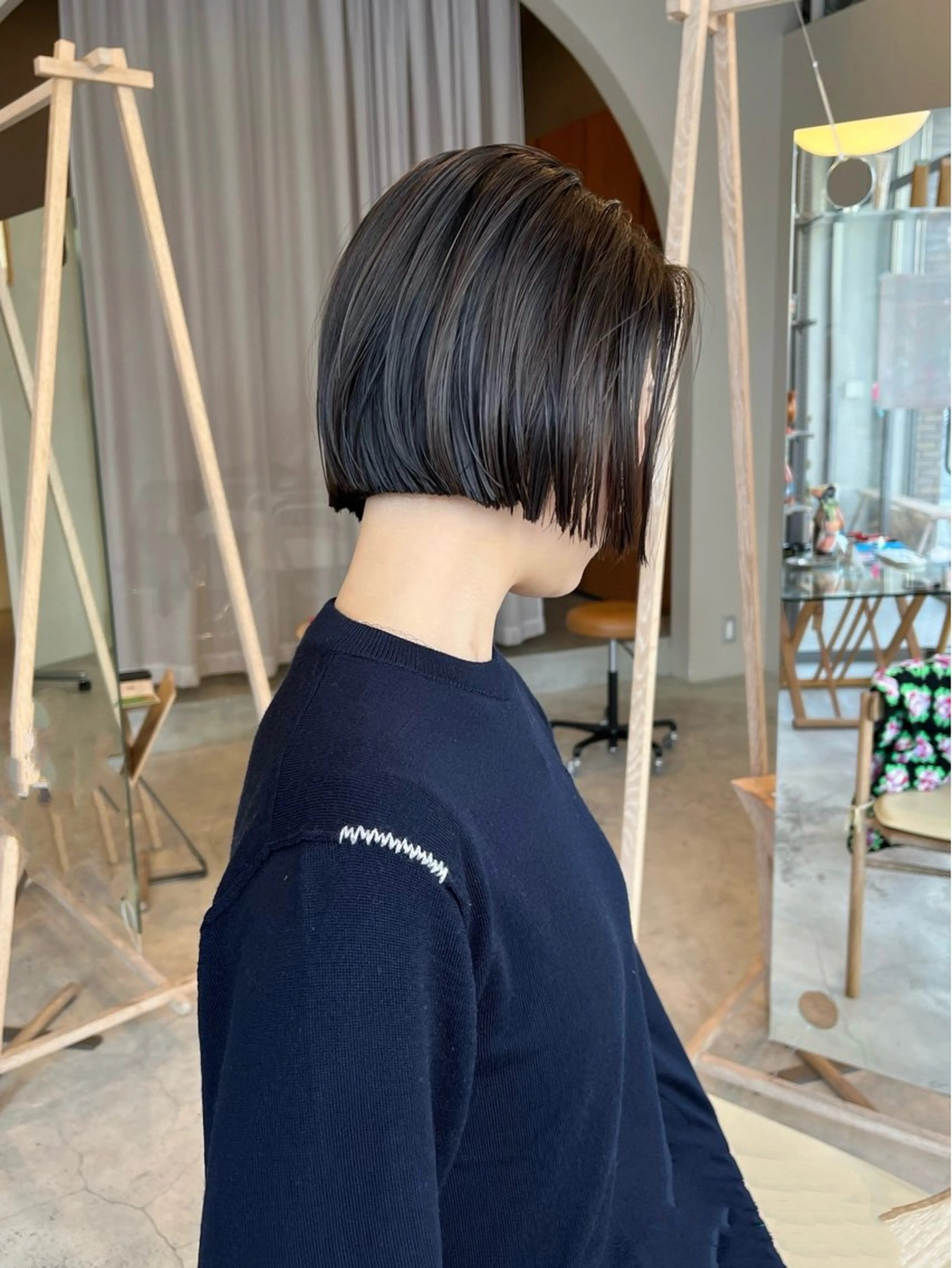 ショート di doo dah所属・本常 七夕のヘアスタイル