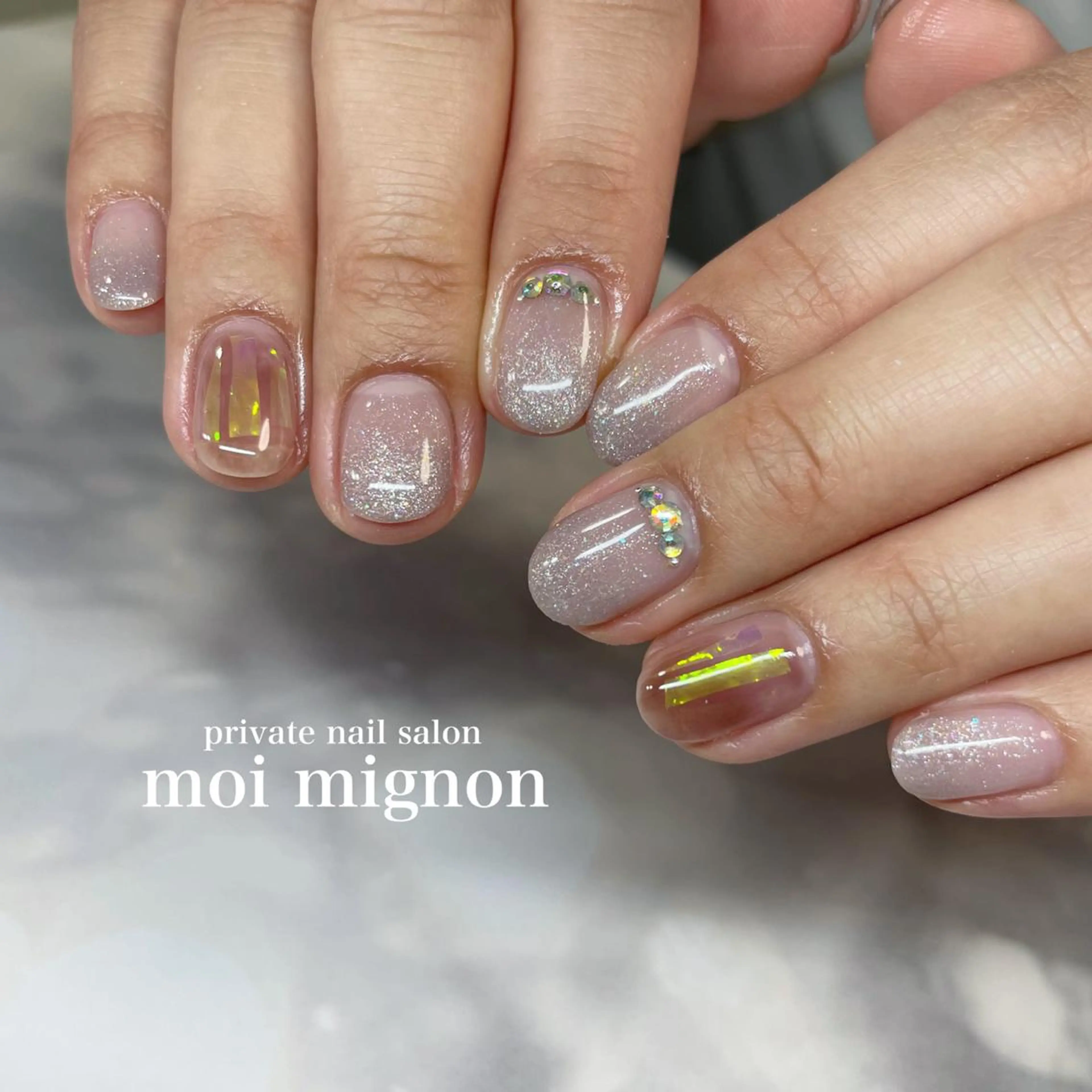 ネイル ニュアンスネイル ハンドネイル nailist Aki♡のネイルデザイン