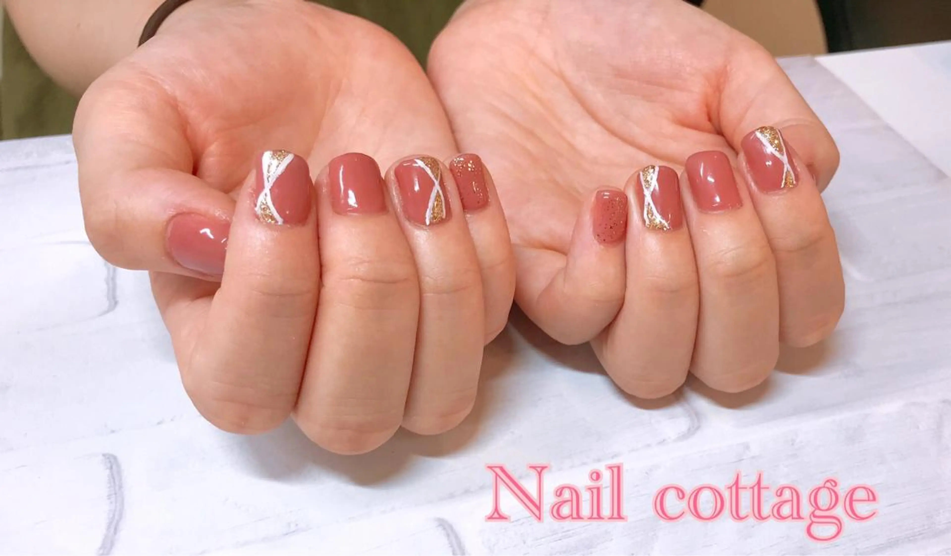 ネイル アートネイル シンプルネイル Nail cottageのネイルデザイン