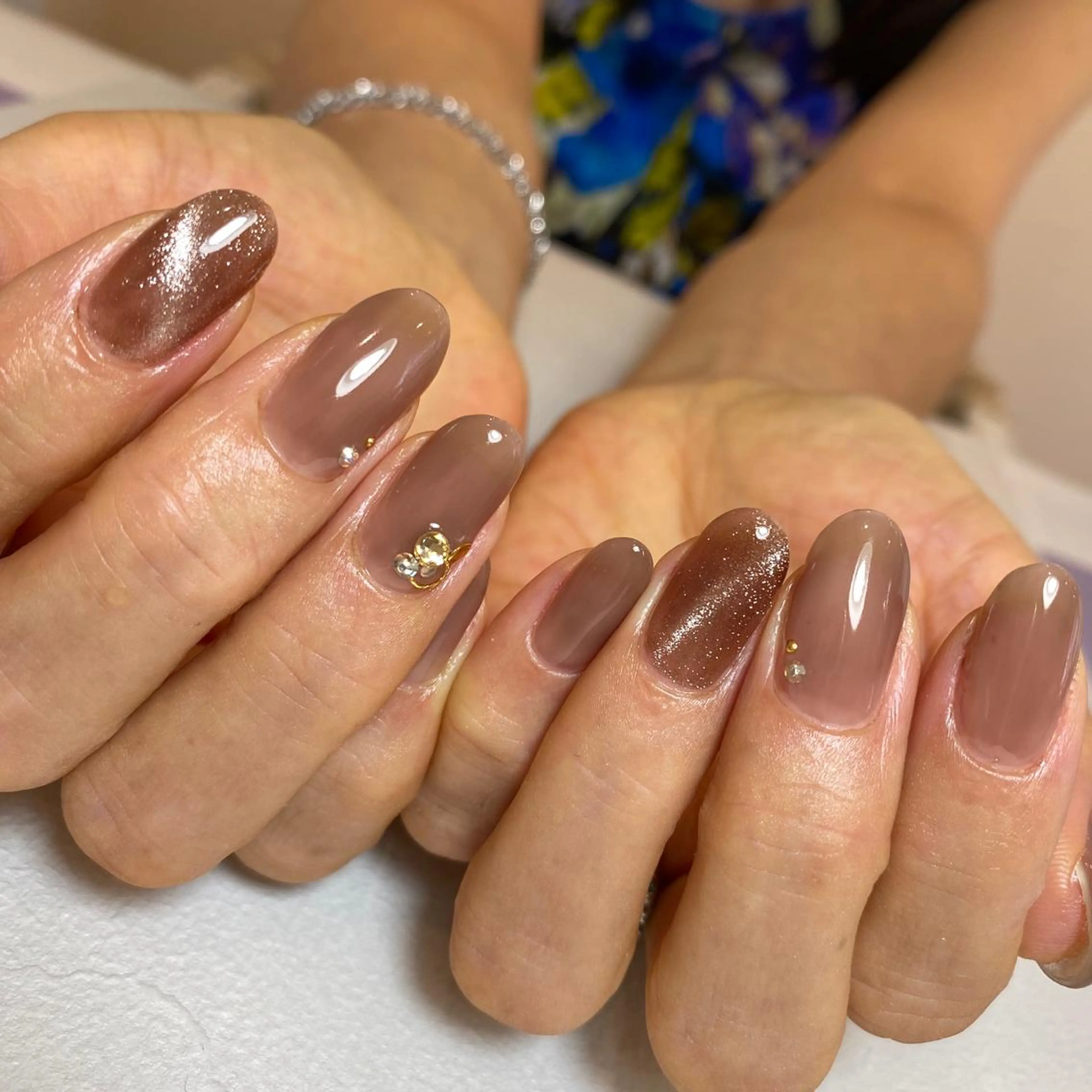 ネイル アートネイル ワンカラーネイル ハンドネイル Nail salon アトリエジョワ　金山のネイルデザイン