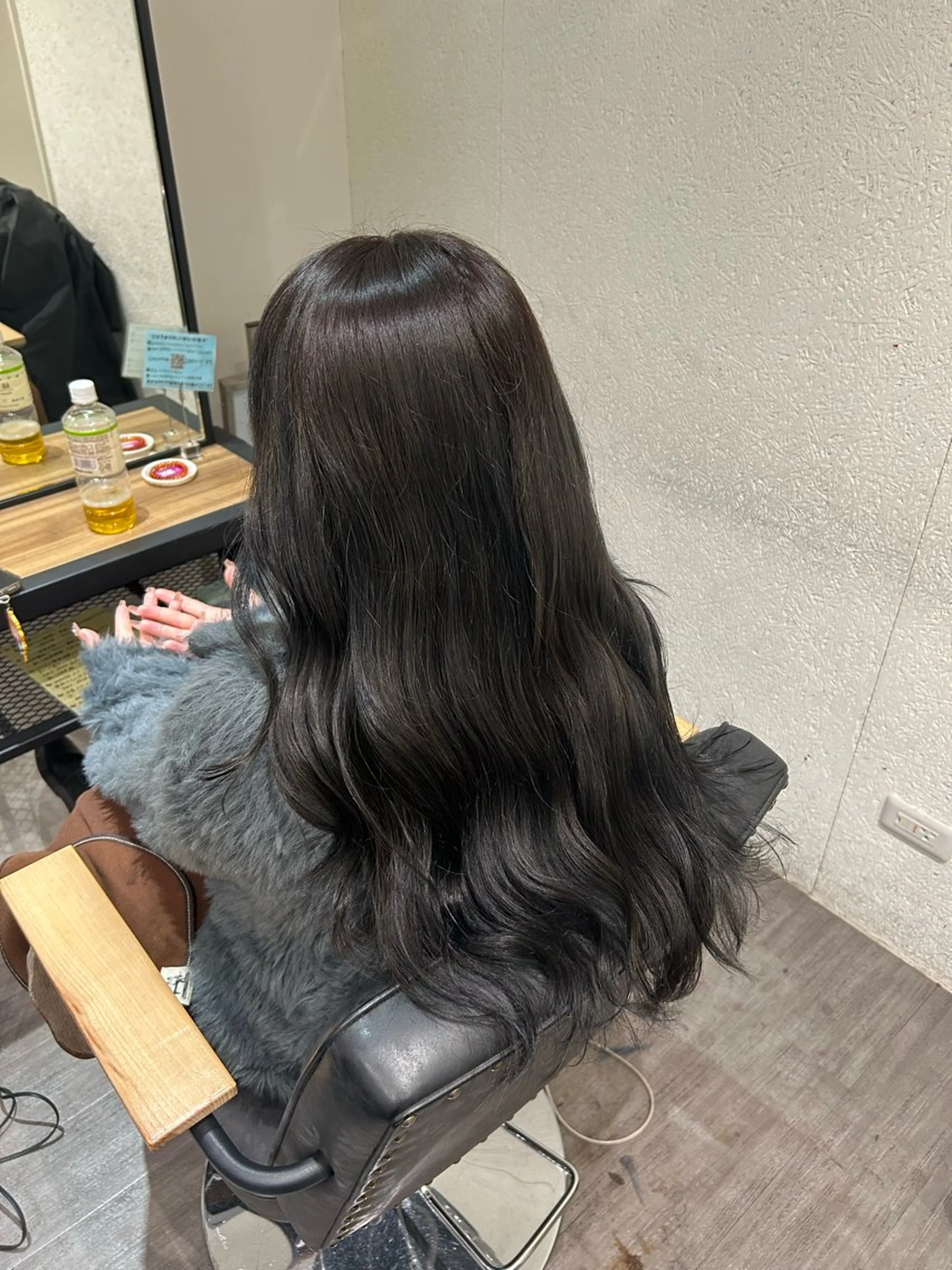 ロング カラー ヘアアレンジ ブルーカラー 透明感カラー ヘアカラー トリートメント cocotte 💟草間紫音💟のヘアスタイル