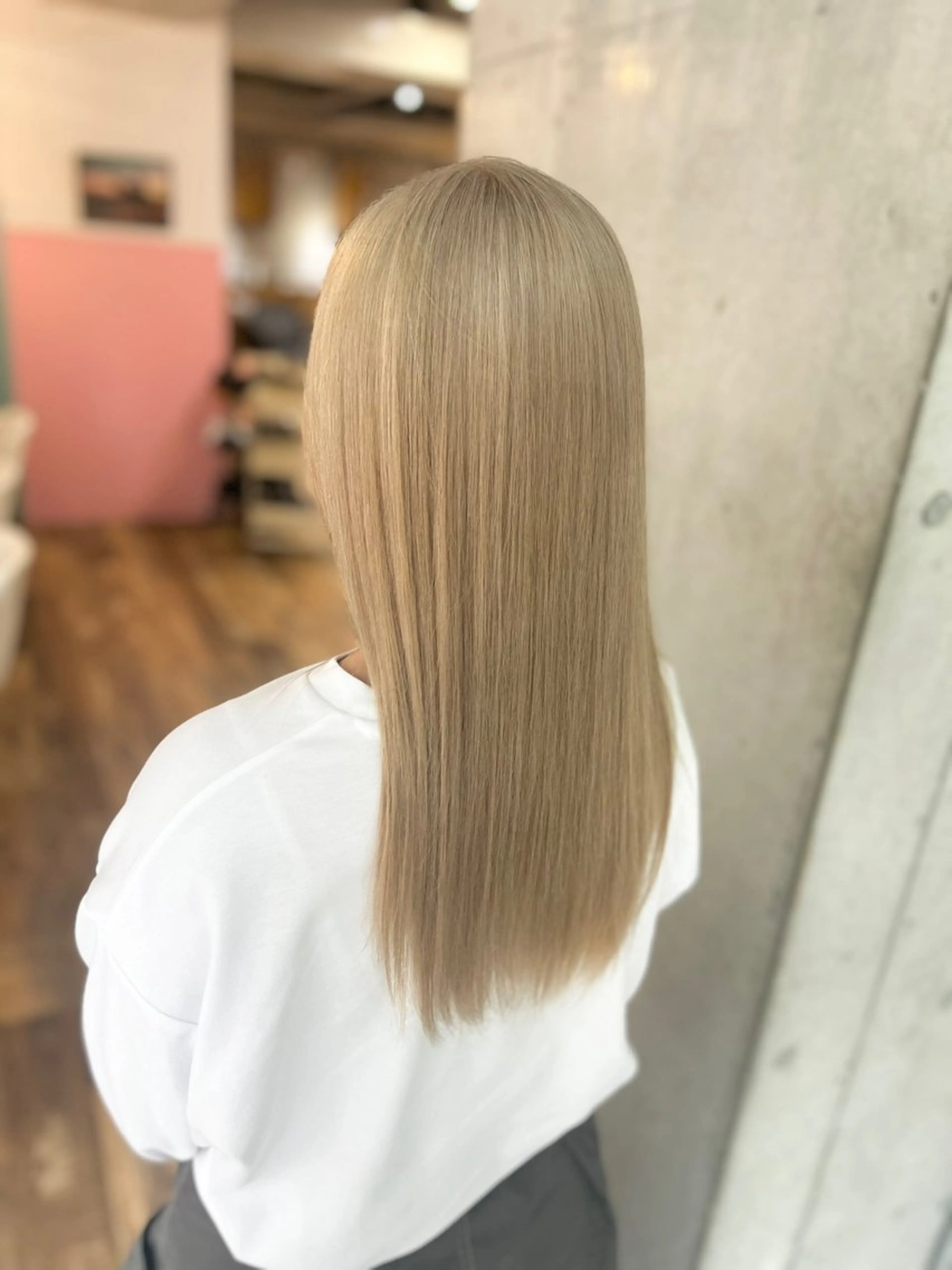 ロング カラー ヘアカラー トリートメント 💖カラー/ブリーチ 💖あつやのヘアスタイル