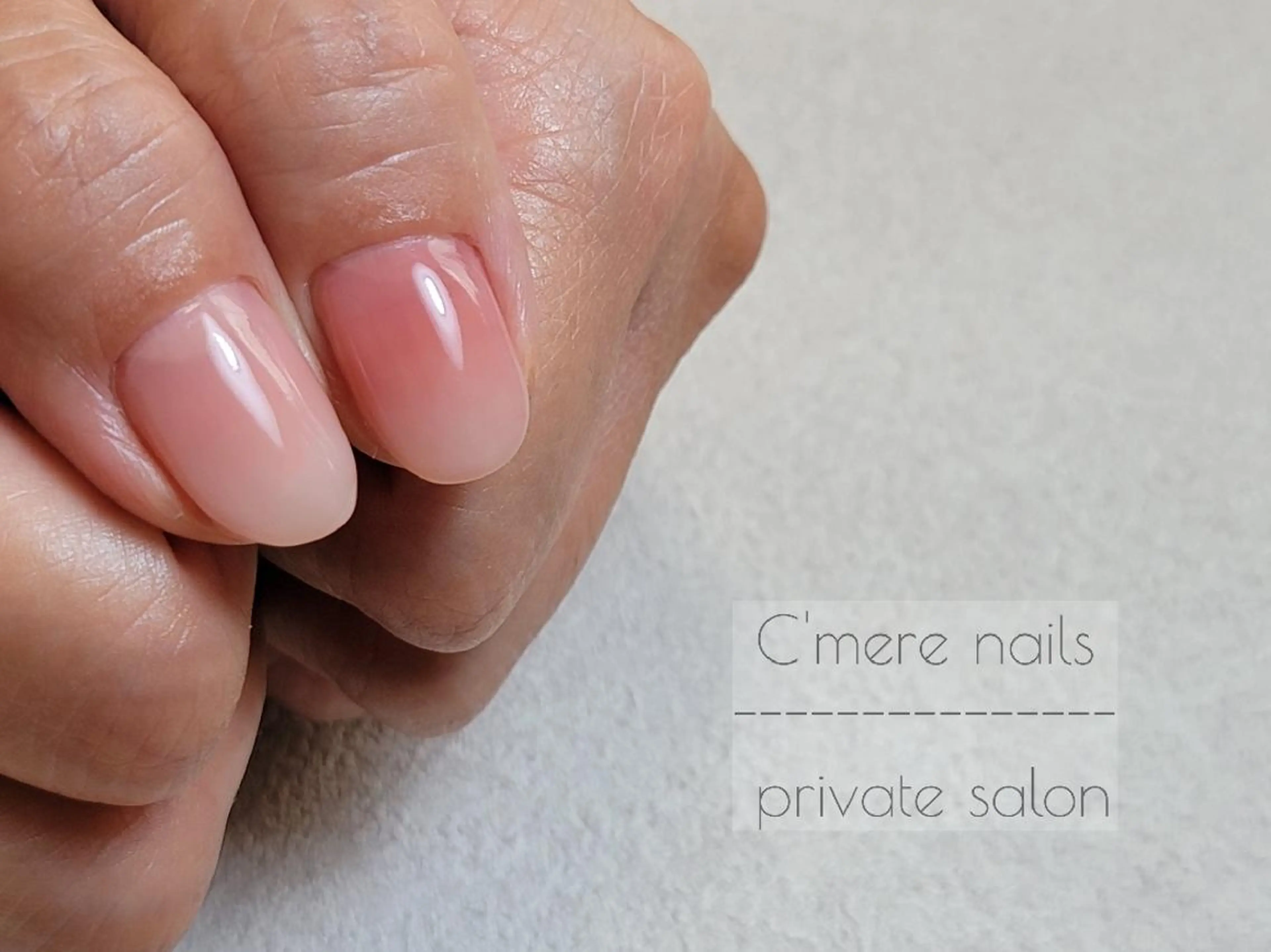 ネイル ジェルネイル ホワイト ハンドネイル C'mere nailsのネイルデザイン