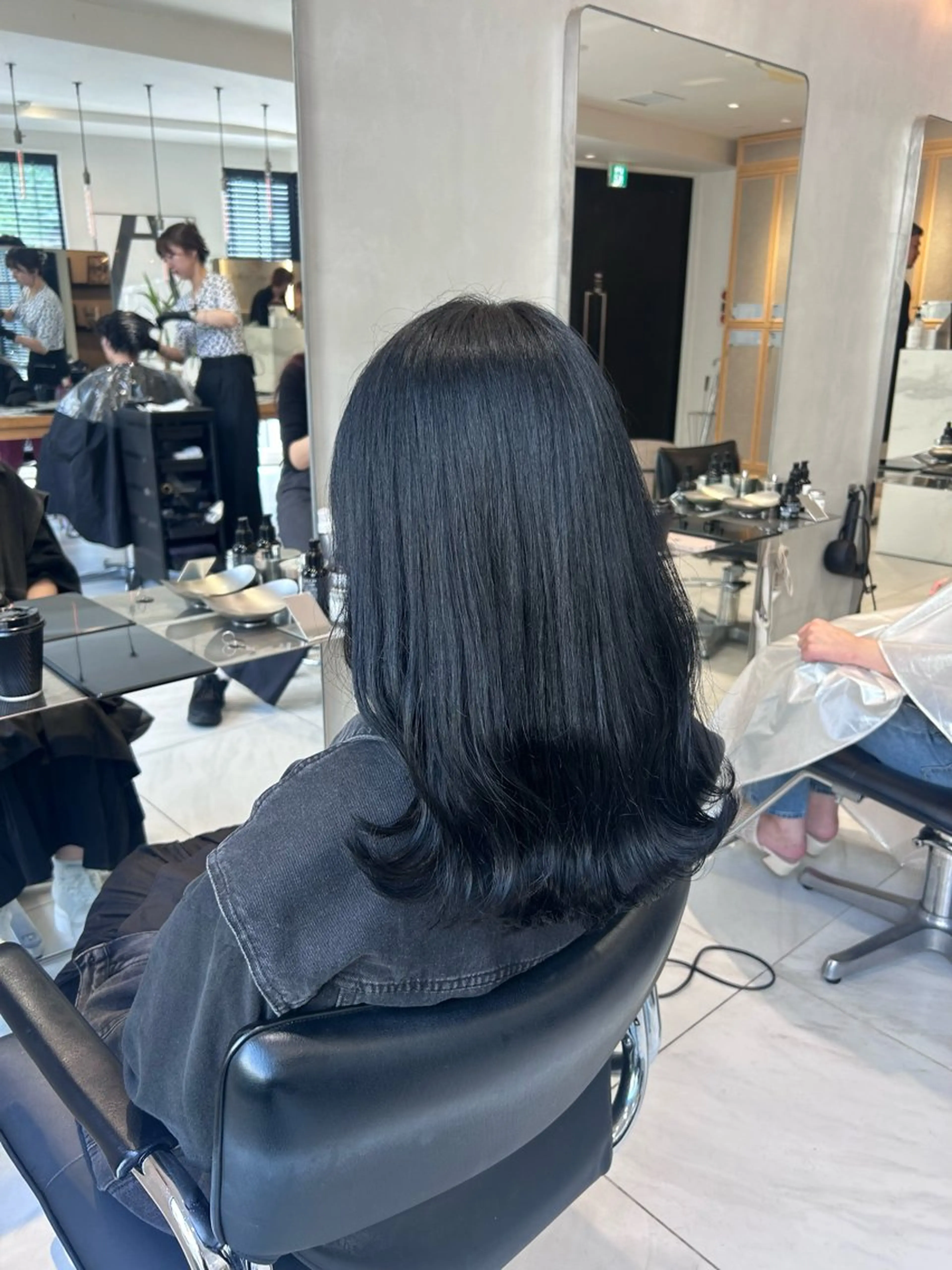 カラー ヘアカラー トリートメント ヘッドスパ ヘアセット miko🪽地毛風/ ハイトーン/レイヤーのヘアスタイル