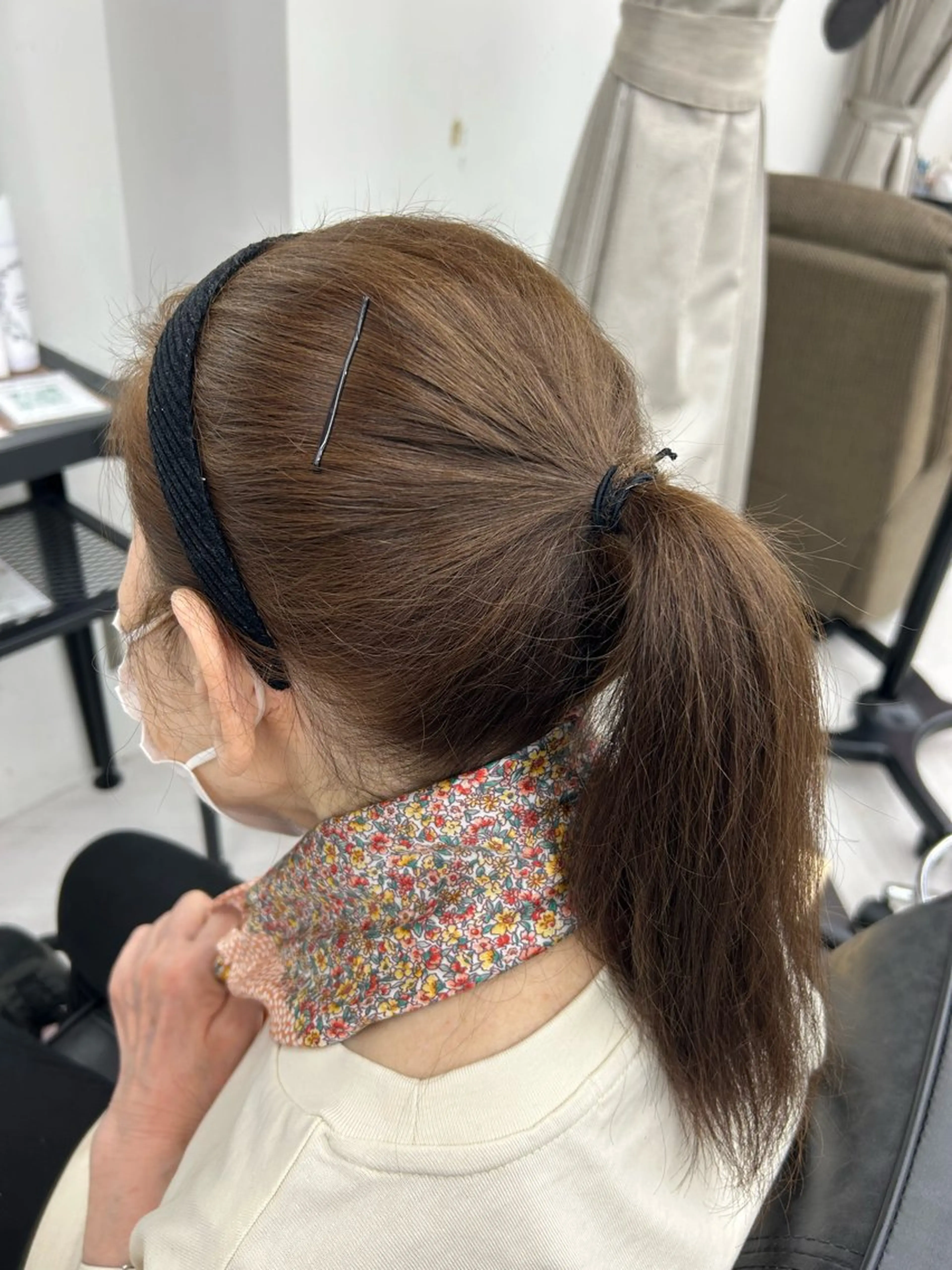 ミディアム カラー ちょめ/八王子 ZEST emuのヘアスタイル