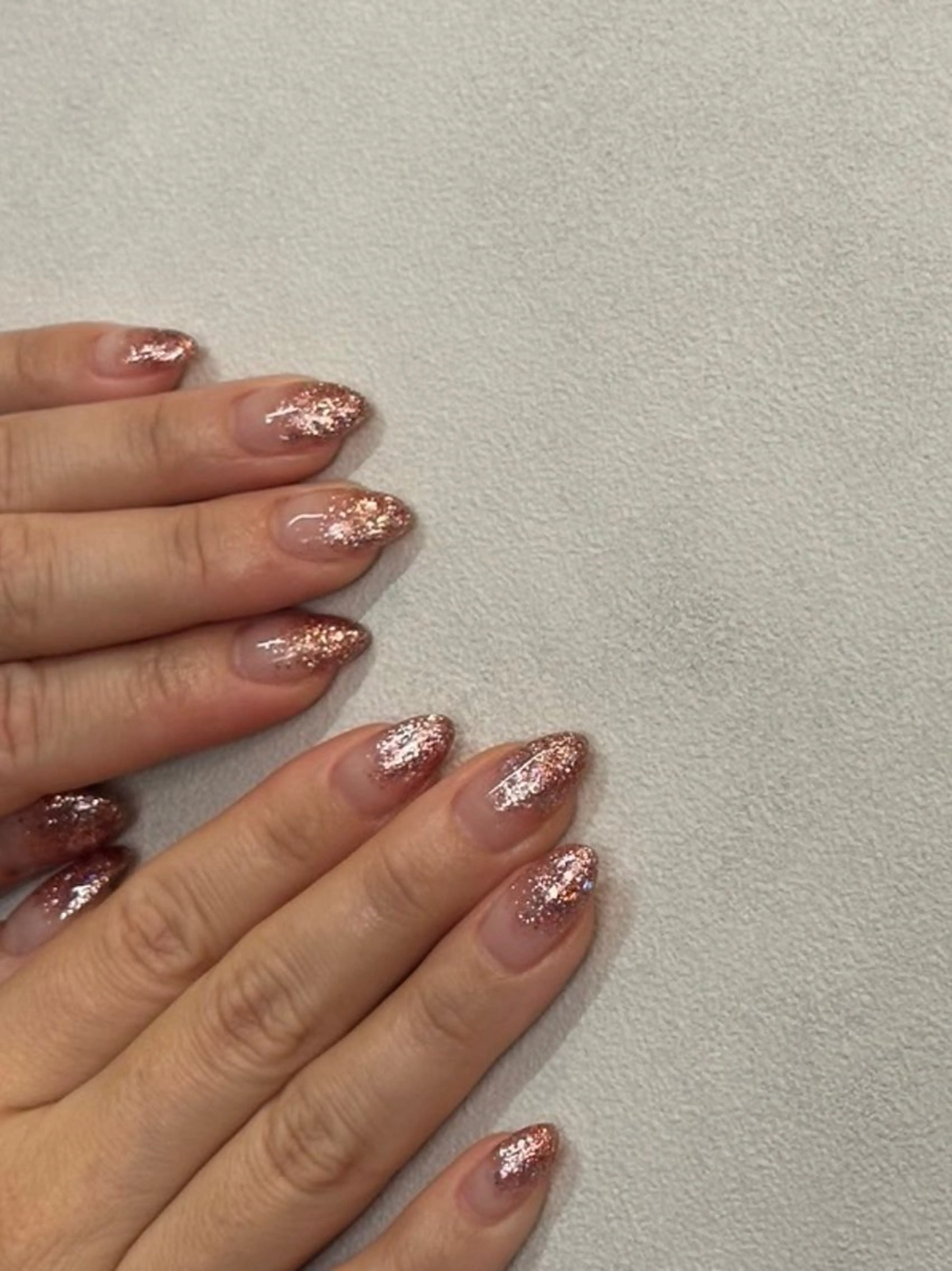 ネイル グラデーション ラメ(グリッター) ラメグラデーション nail salon Na.(エヌエー)所属・nailsalon Na.のネイルデザイン