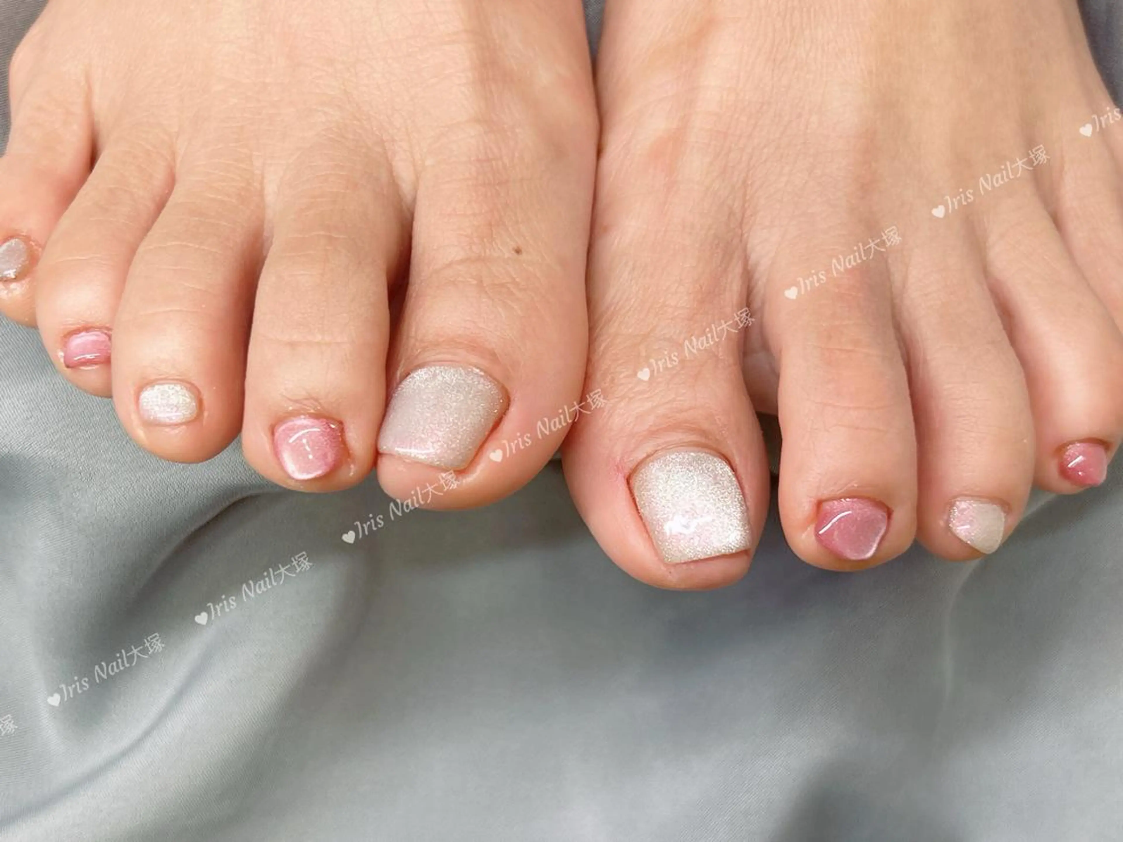 ネイル フットネイル マグネットネイル フットネイル IRIS NAIL大塚のネイルデザイン