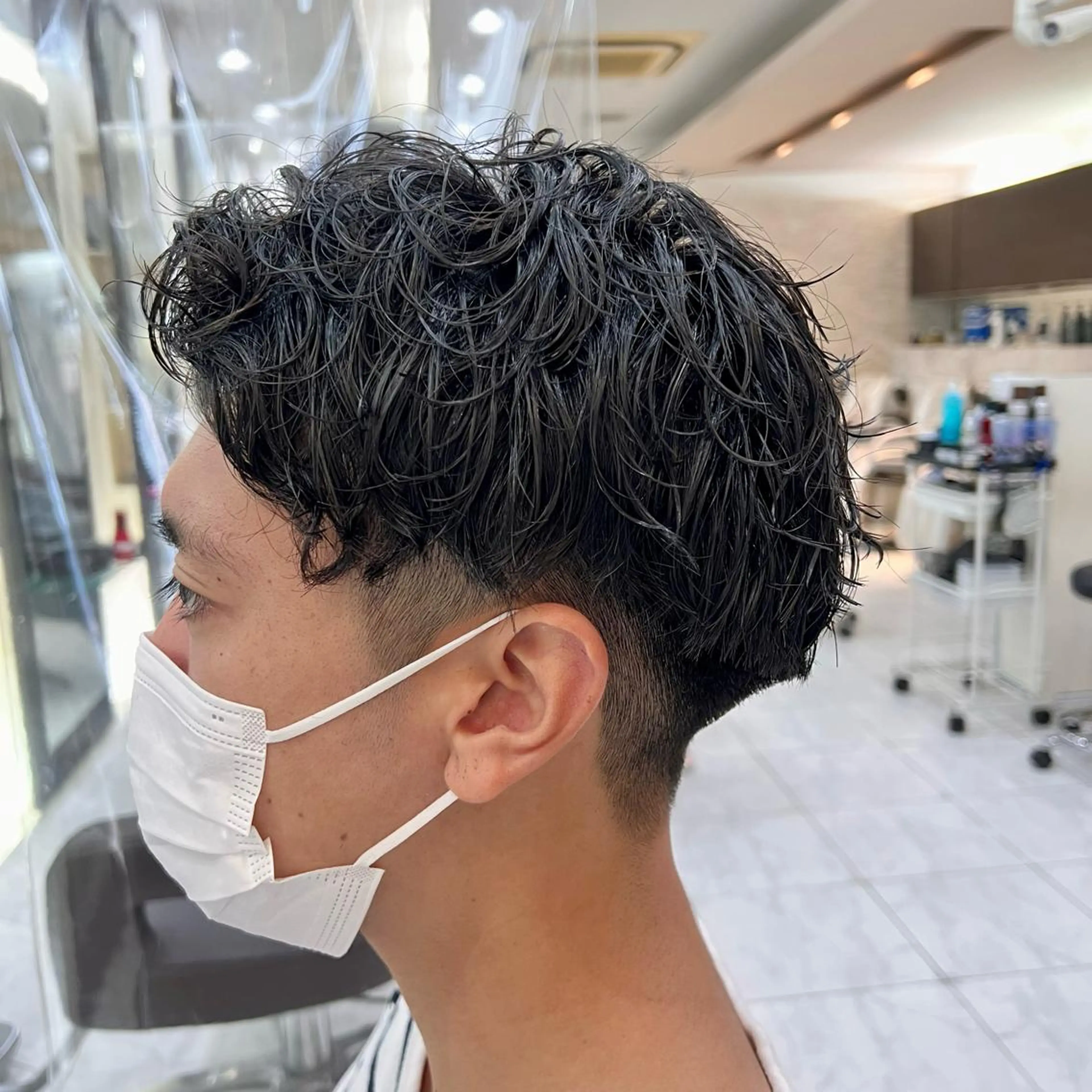 パーマ メンズ アグヘアーシータ所属・🤩メンズカット/ パーマ山本🤩のヘアスタイル