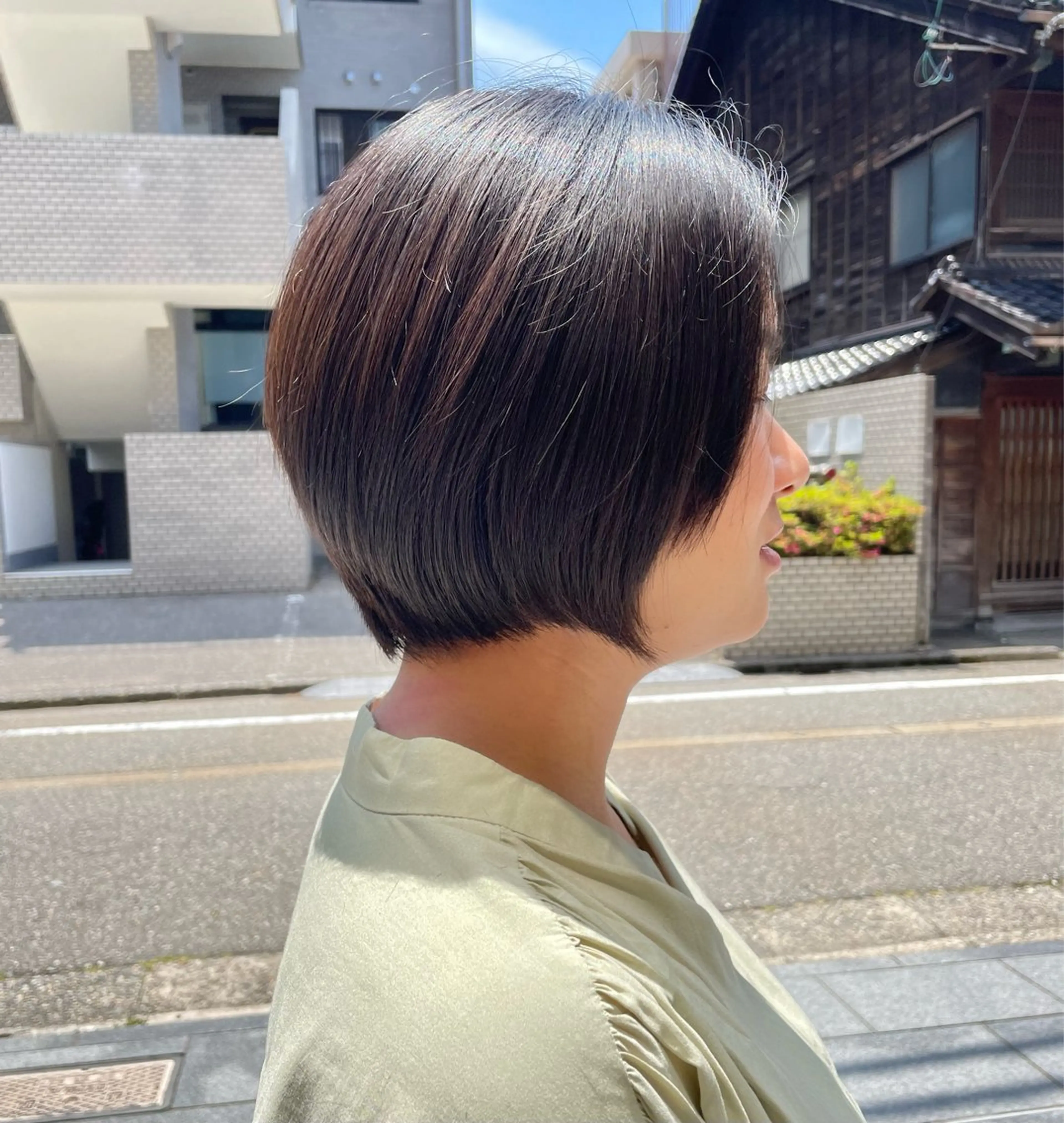 ショート scene自由が丘所属・自由が丘/メンズ/ ボブ/田丸のヘアスタイル