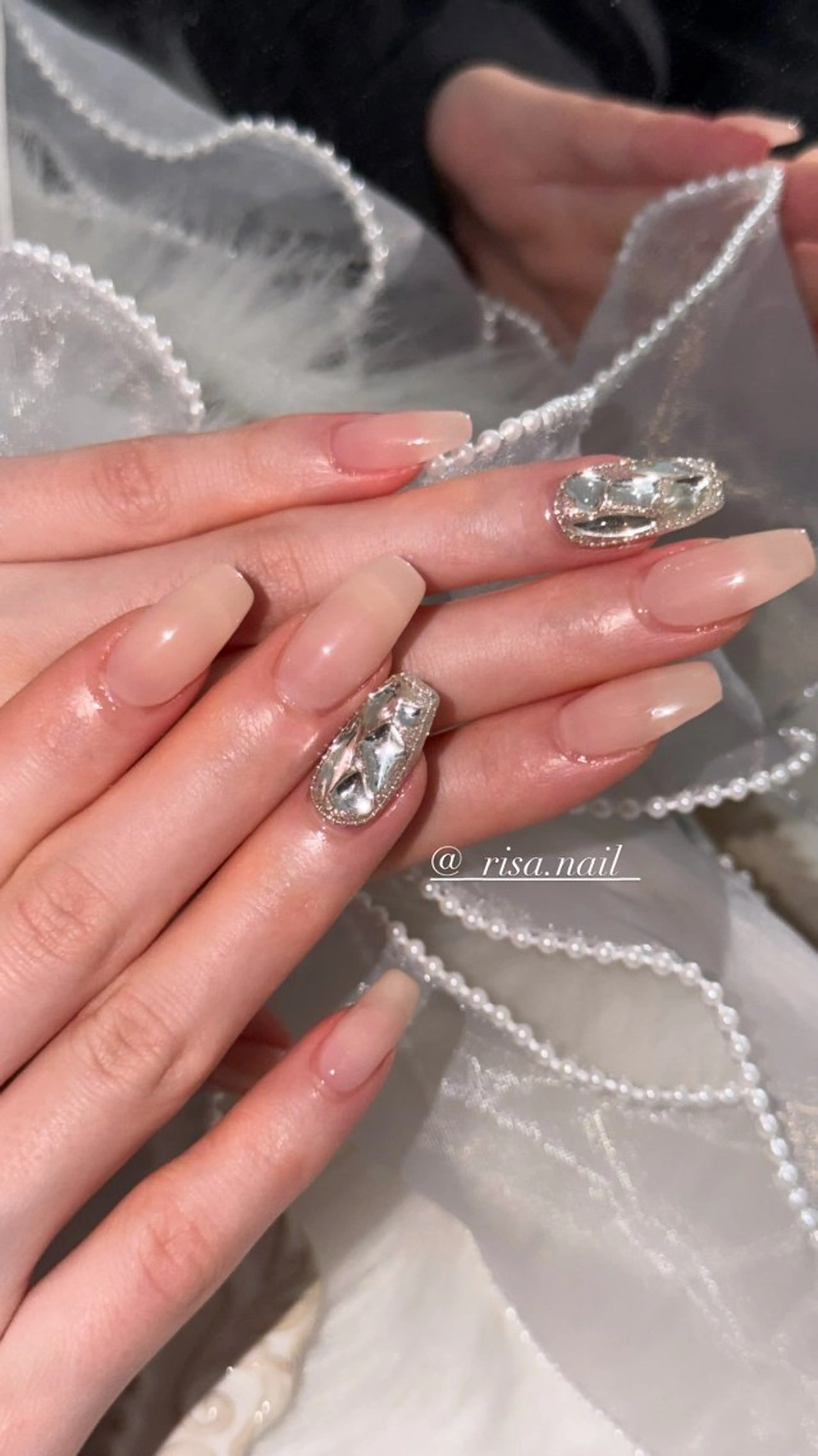 ネイル ハンドネイル 🅁nail🪞✨ risa🎀のネイルデザイン