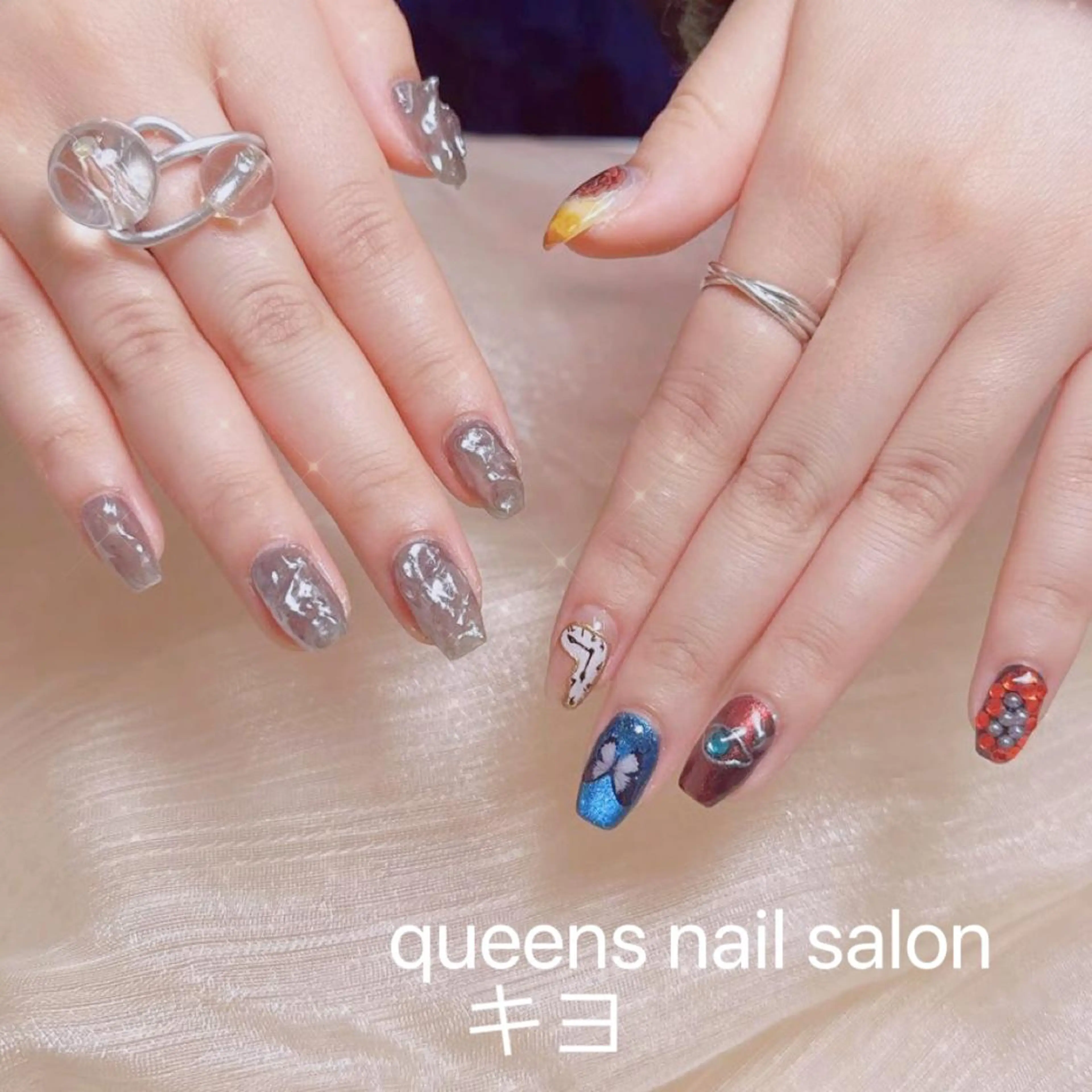 ネイル queens nailsalonのネイルデザイン