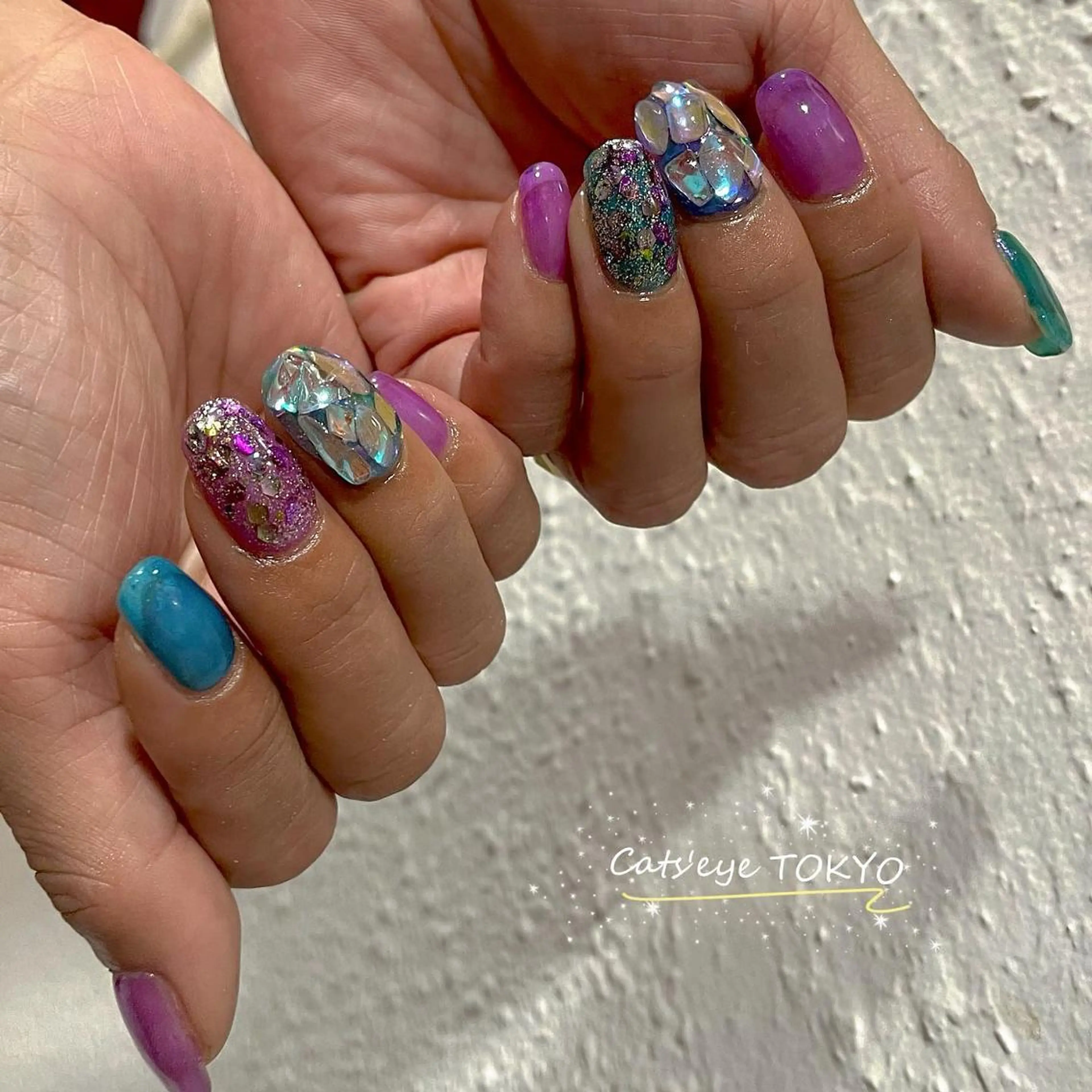 ネイル マツエク・マツパ Cat's eye TOKYO 新宿店のネイルデザイン