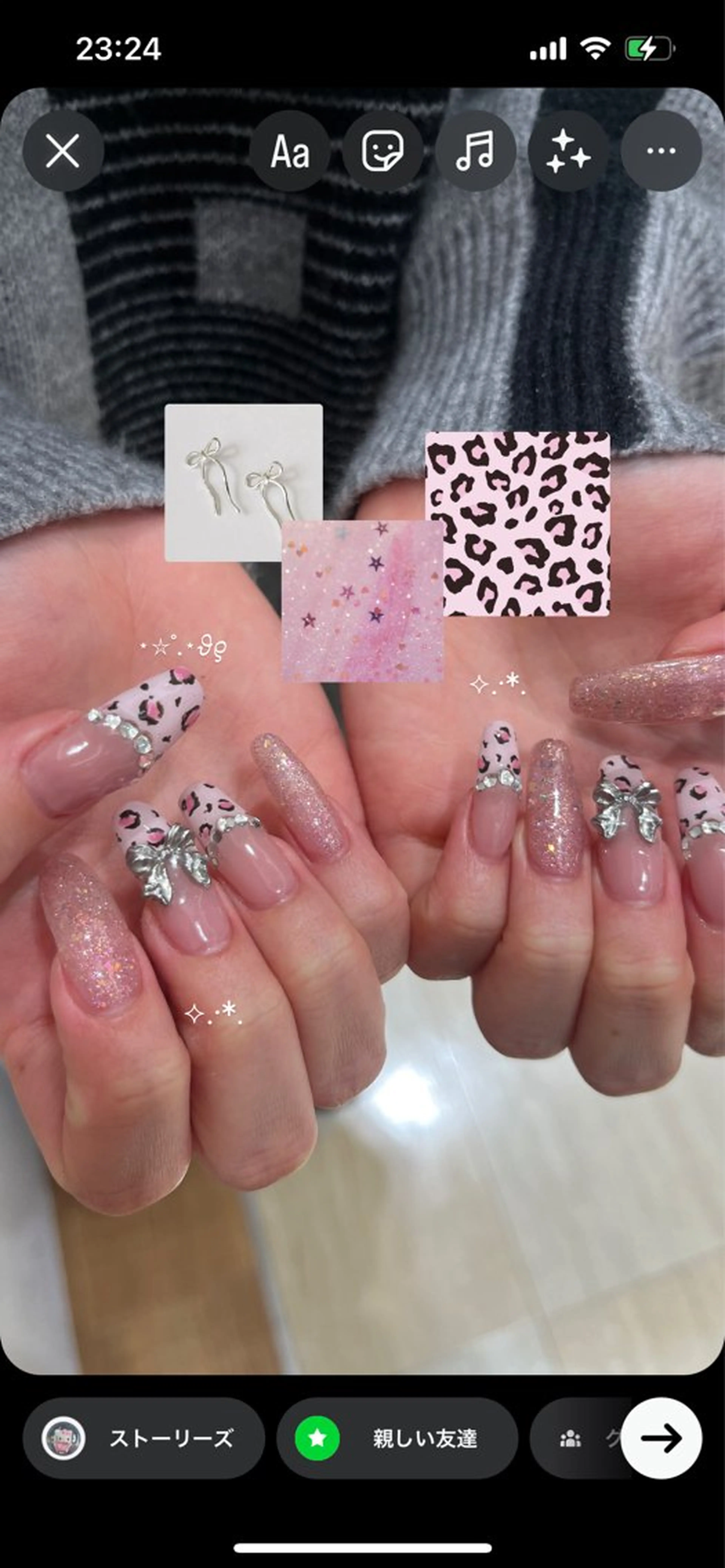 ネイル アニマル柄 ハンドネイル Ibuki 🎀仙台パルコ🎀のマツエク・マツパデザイン