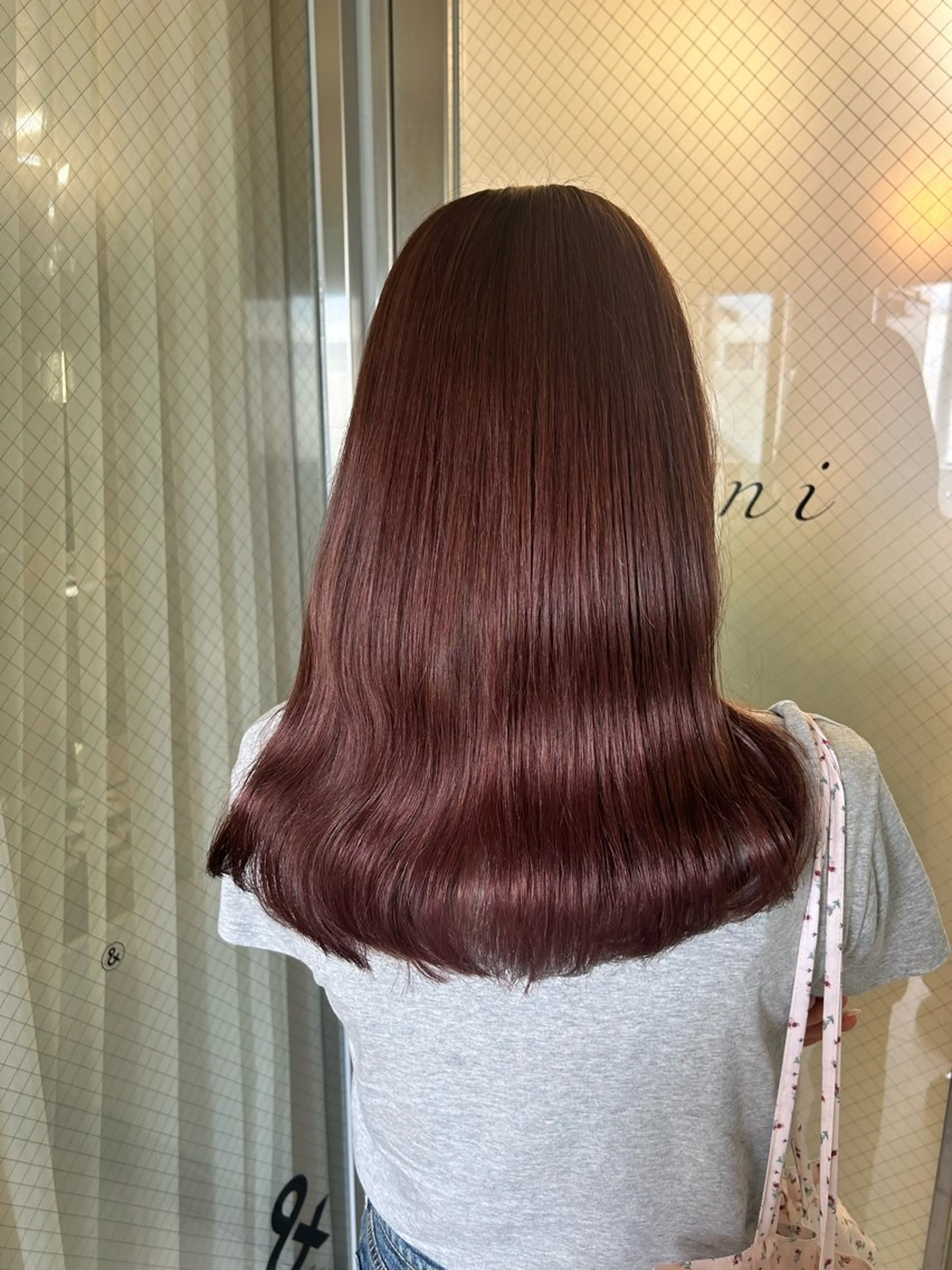 カラー ベージュカラー ブリーチ ピンクカラー ピンクベージュ ヘアカラー [lani ] konatsuのヘアスタイル