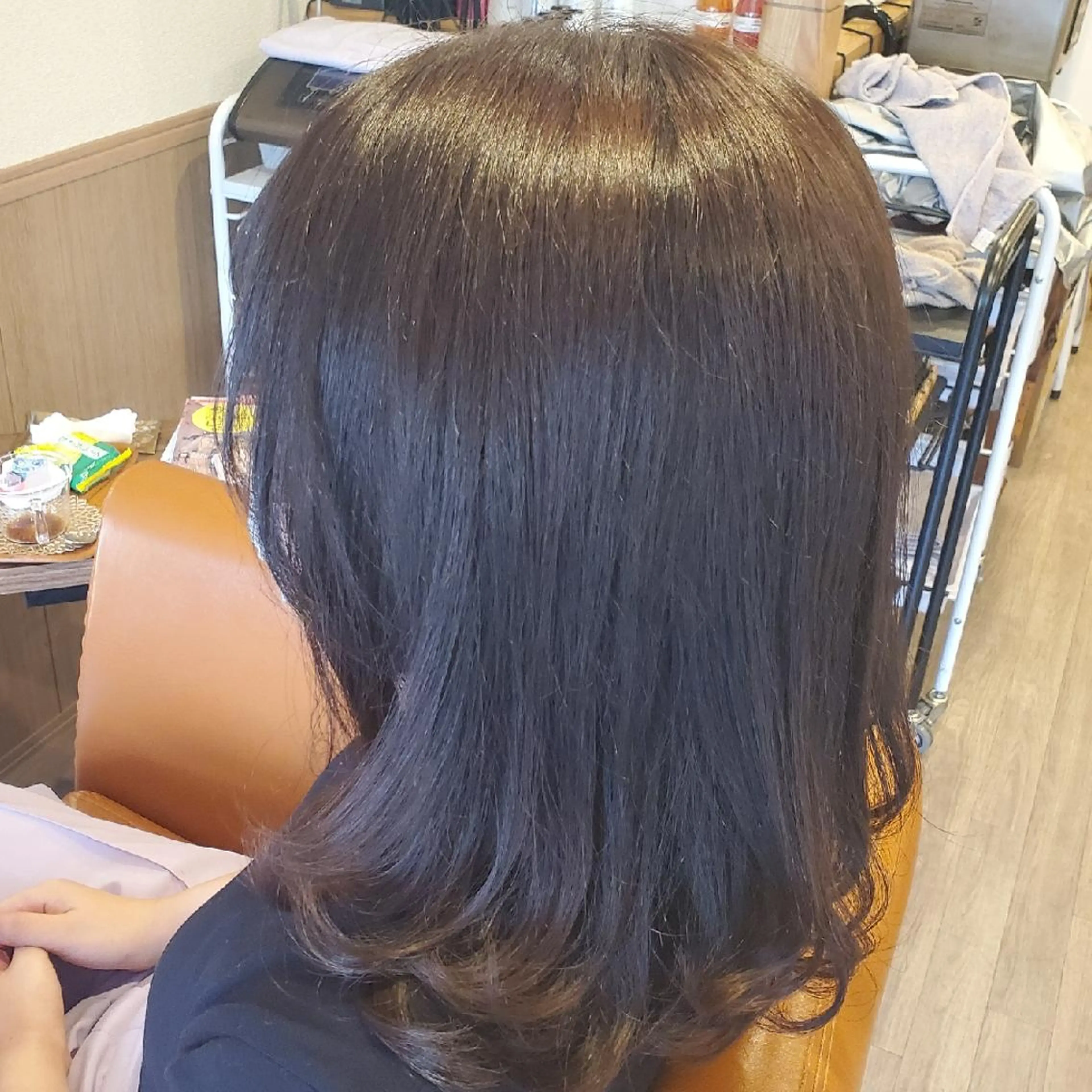 セミロング カラー アディクシーカラー ブリーチ イルミナカラー 外国人風カラー トリートメント カット ヘアカラー トリートメント spa hair  ark 富井直美のヘアスタイル