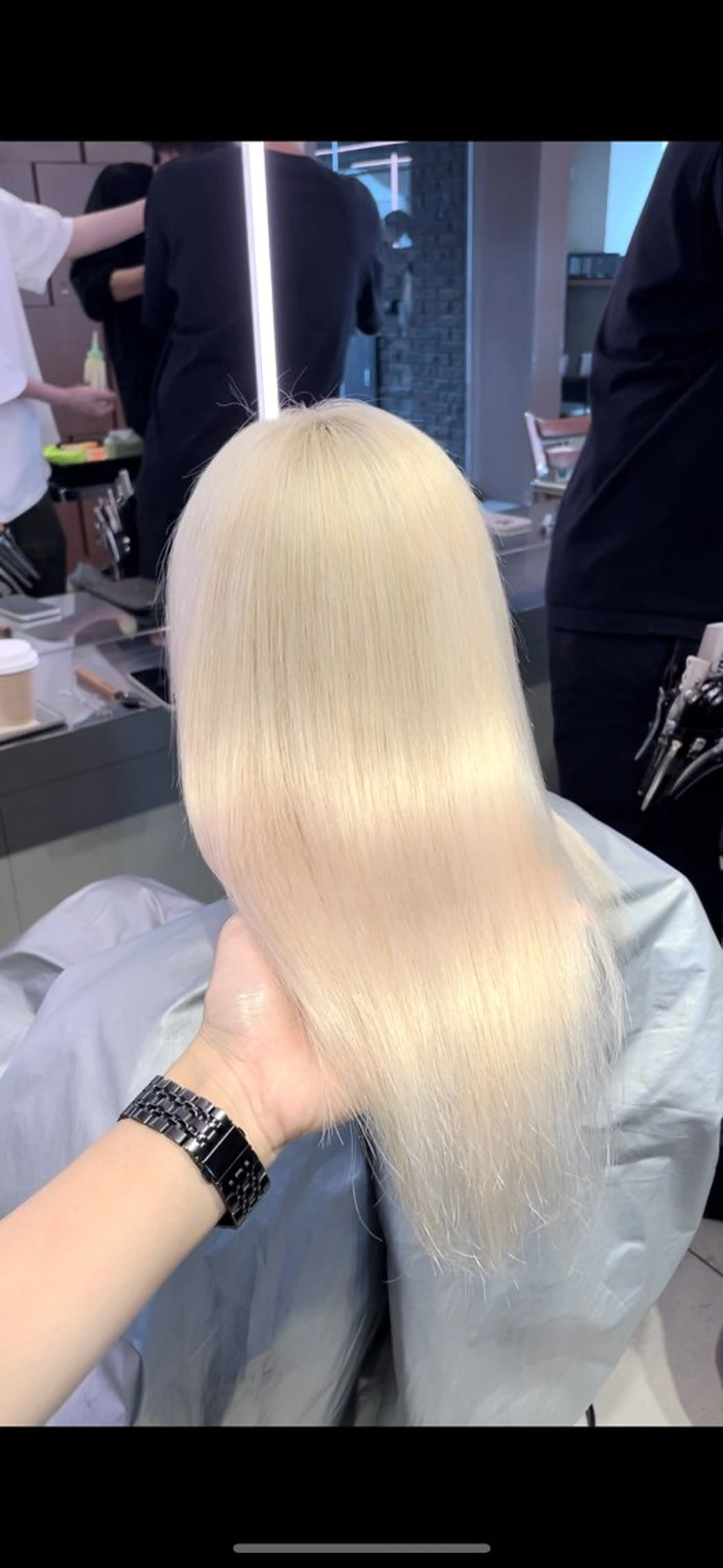 カラー 髪質改善/ブリーチ /長山遼太郎のヘアスタイル