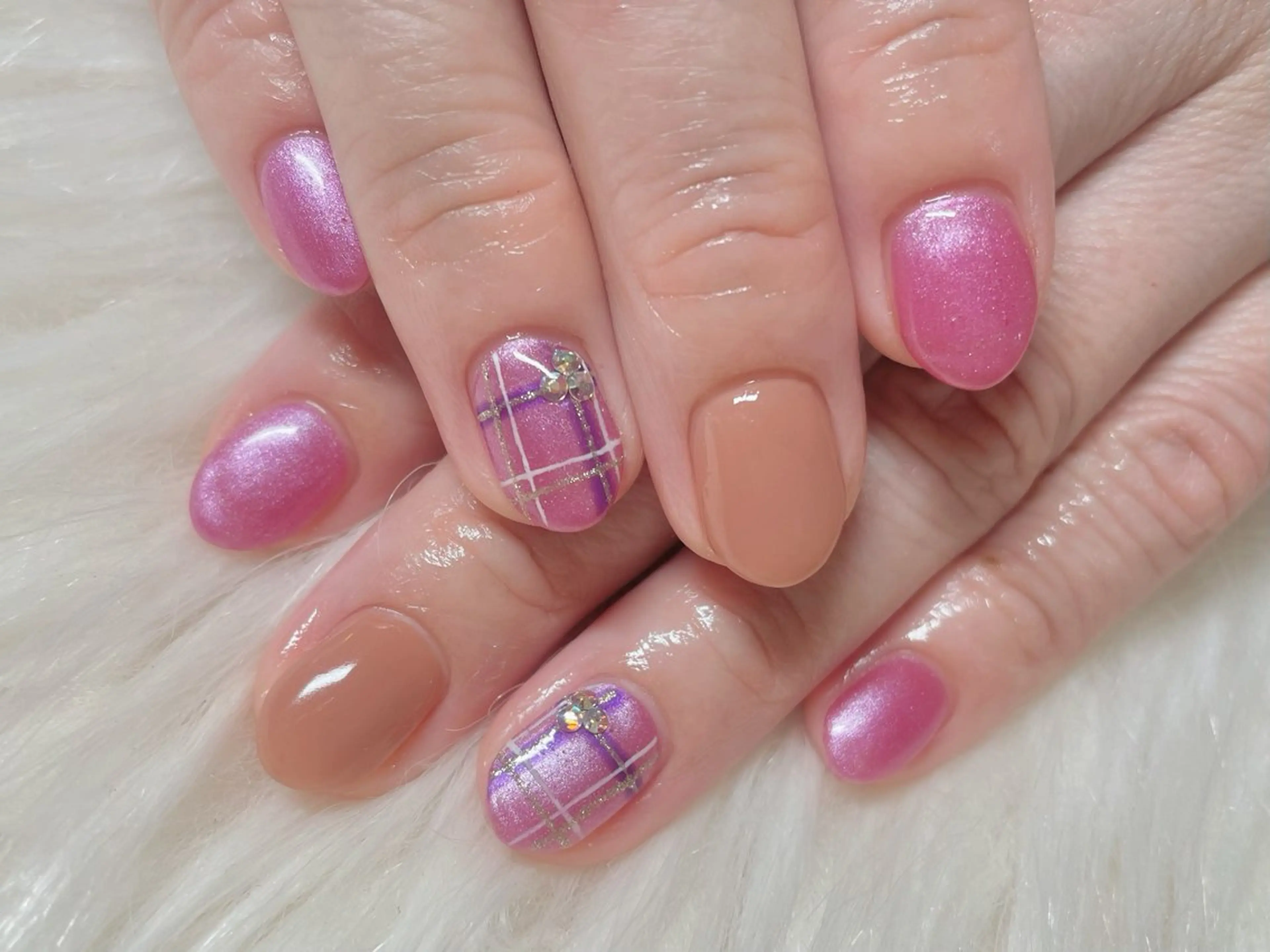 ネイル ハンドネイル Viseo《6週間 長持ちパラジェル》のネイルデザイン