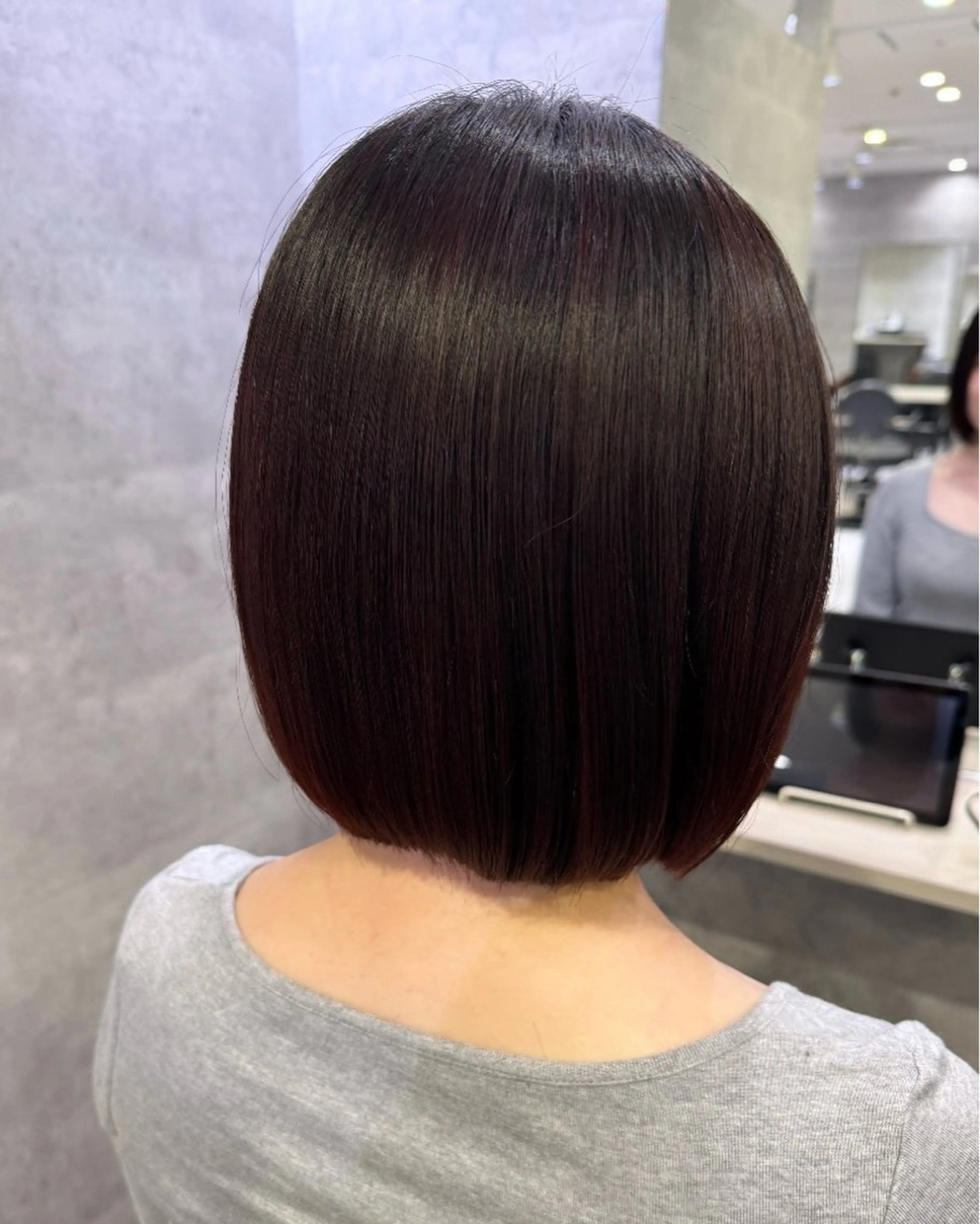 酸性ストレート＋カット＋TOKIOトリートメントの写真