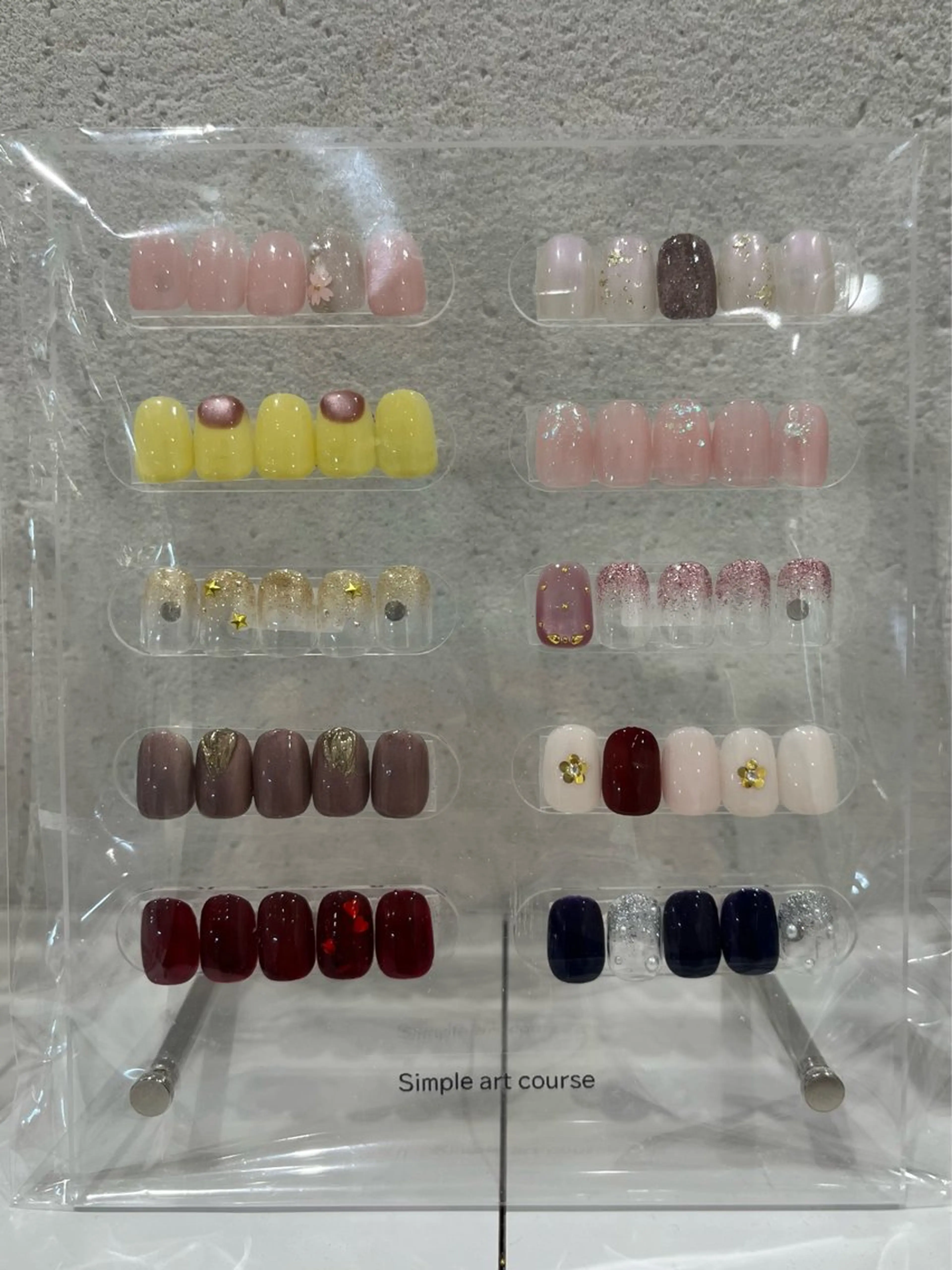 ネイル アートネイル シンプルネイル 伊藤 紗弥加のネイルデザイン