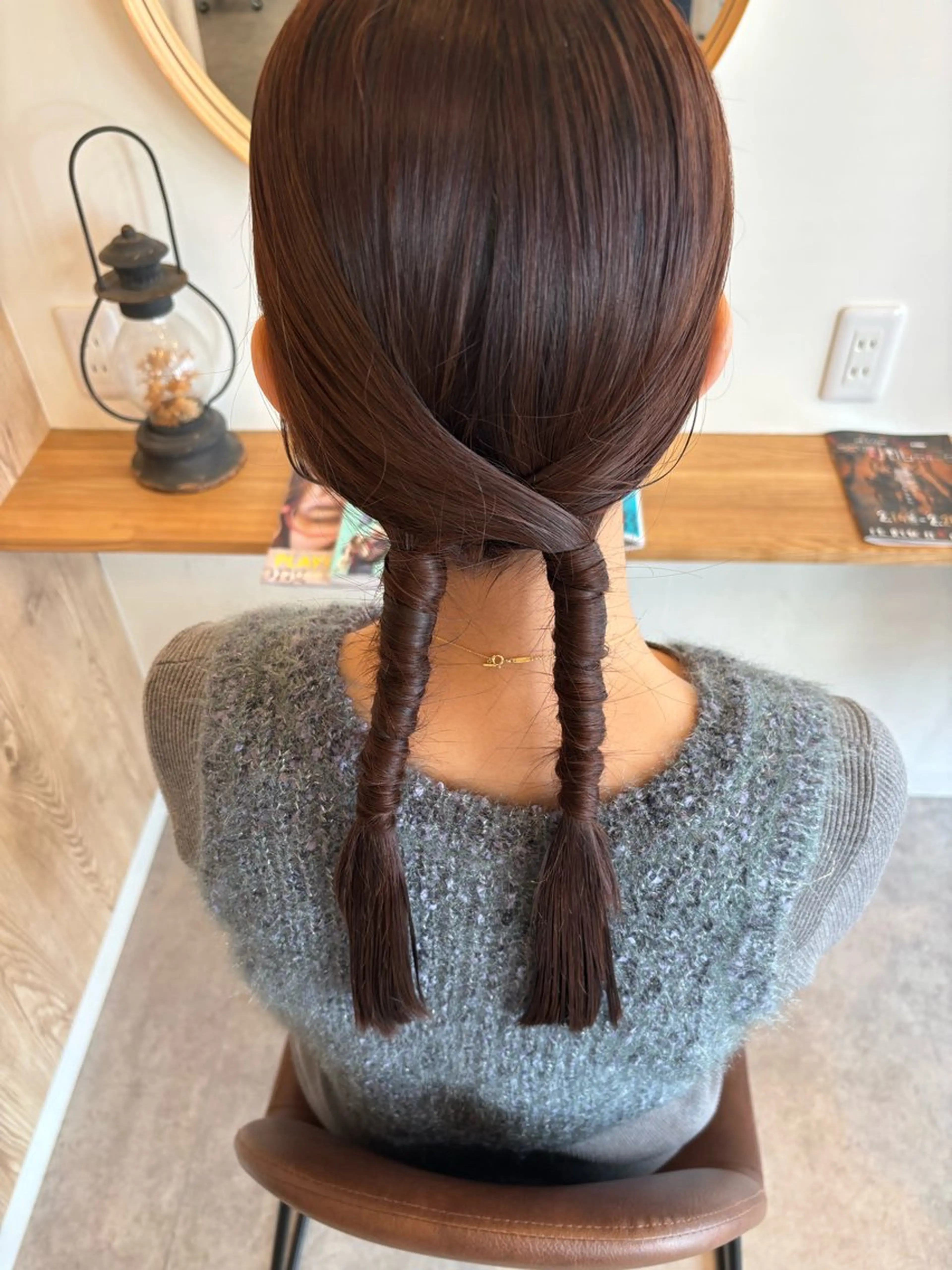 ロング ヘアアレンジ 松元 可奈子のヘアスタイル