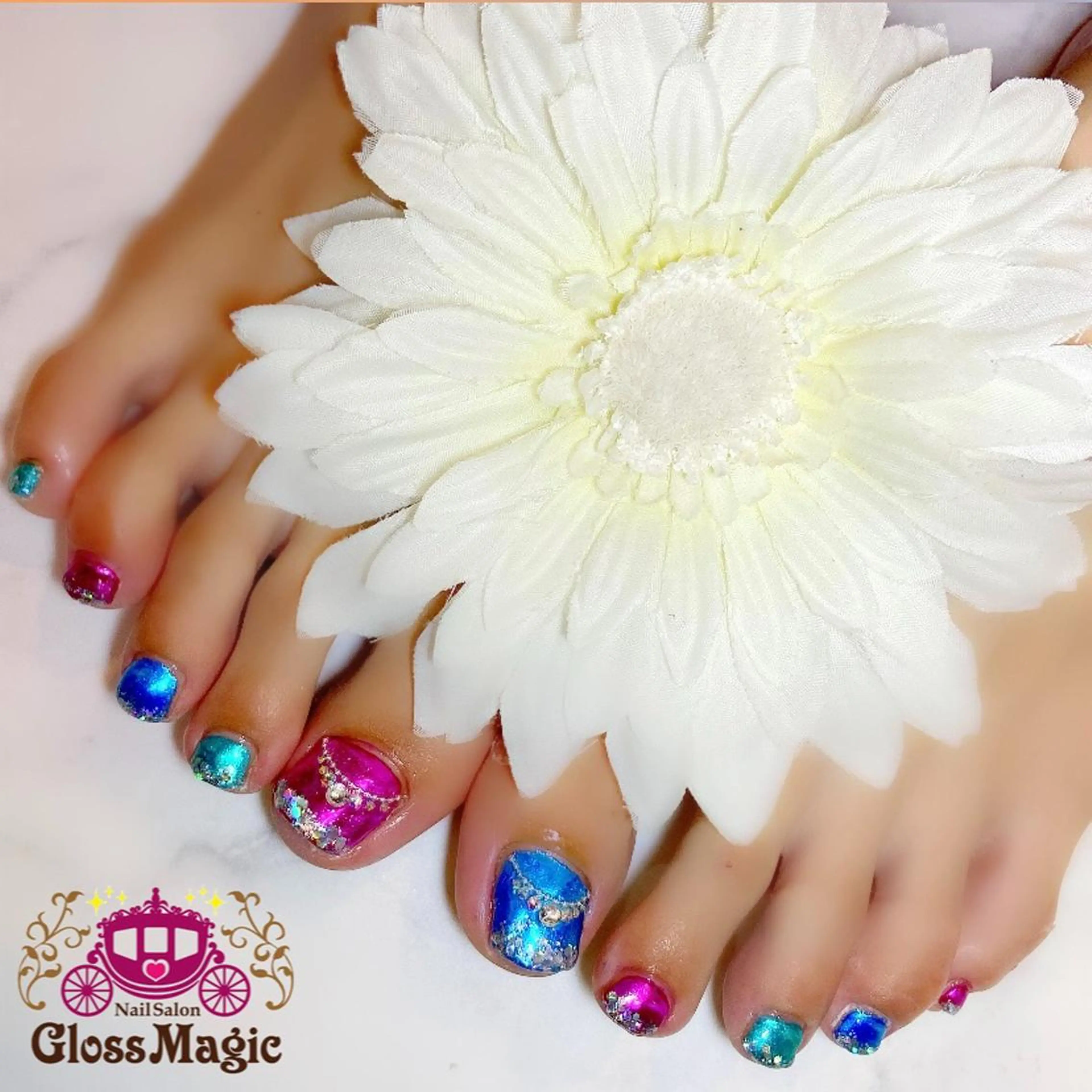 ネイル フットネイル YUN 💅のネイルデザイン