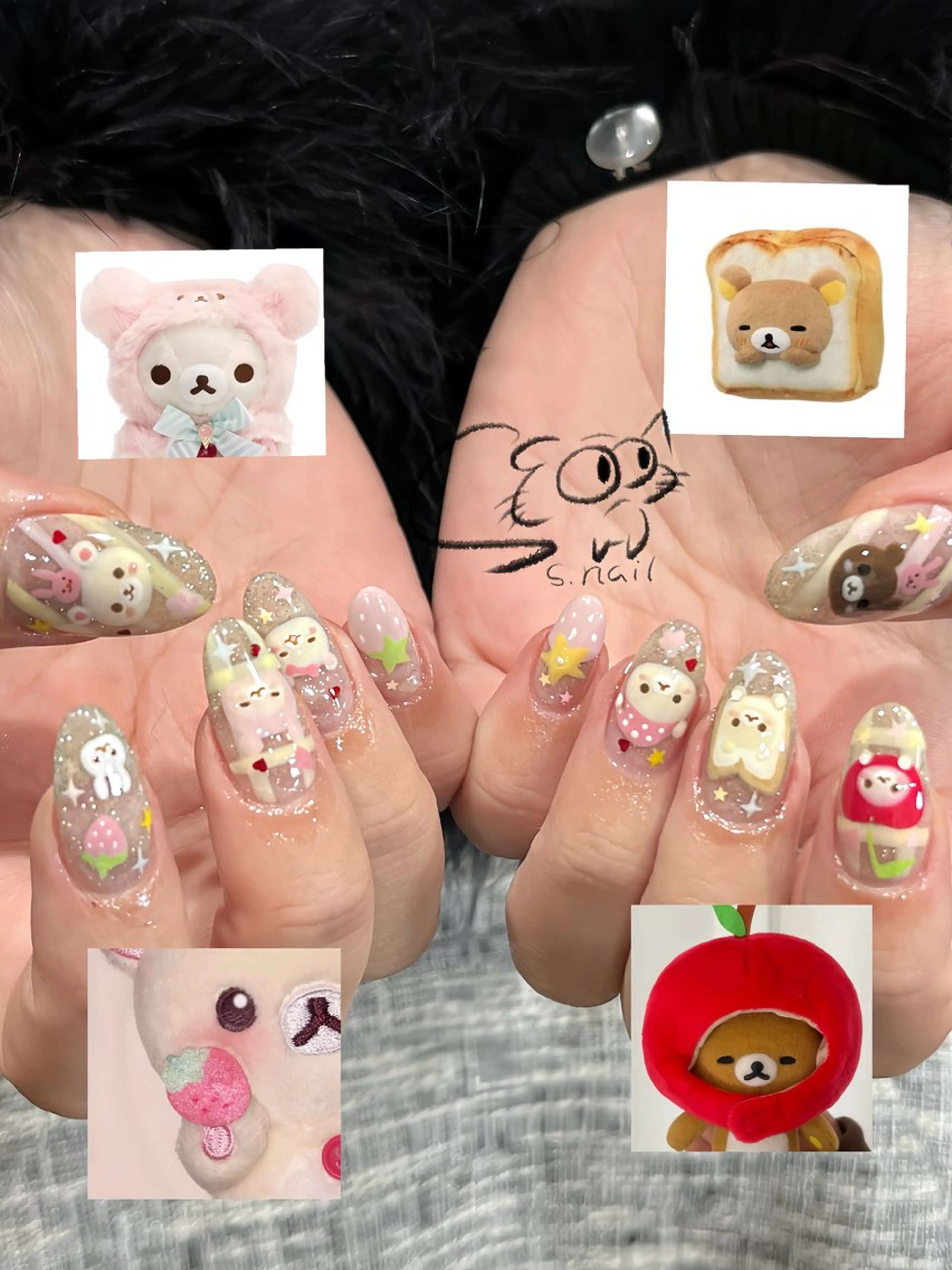 ネイル アートネイル チークネイル フレンチネイル グラデーション マグネットネイル ハンドネイル S.nail所属・S.nail _のネイルデザイン