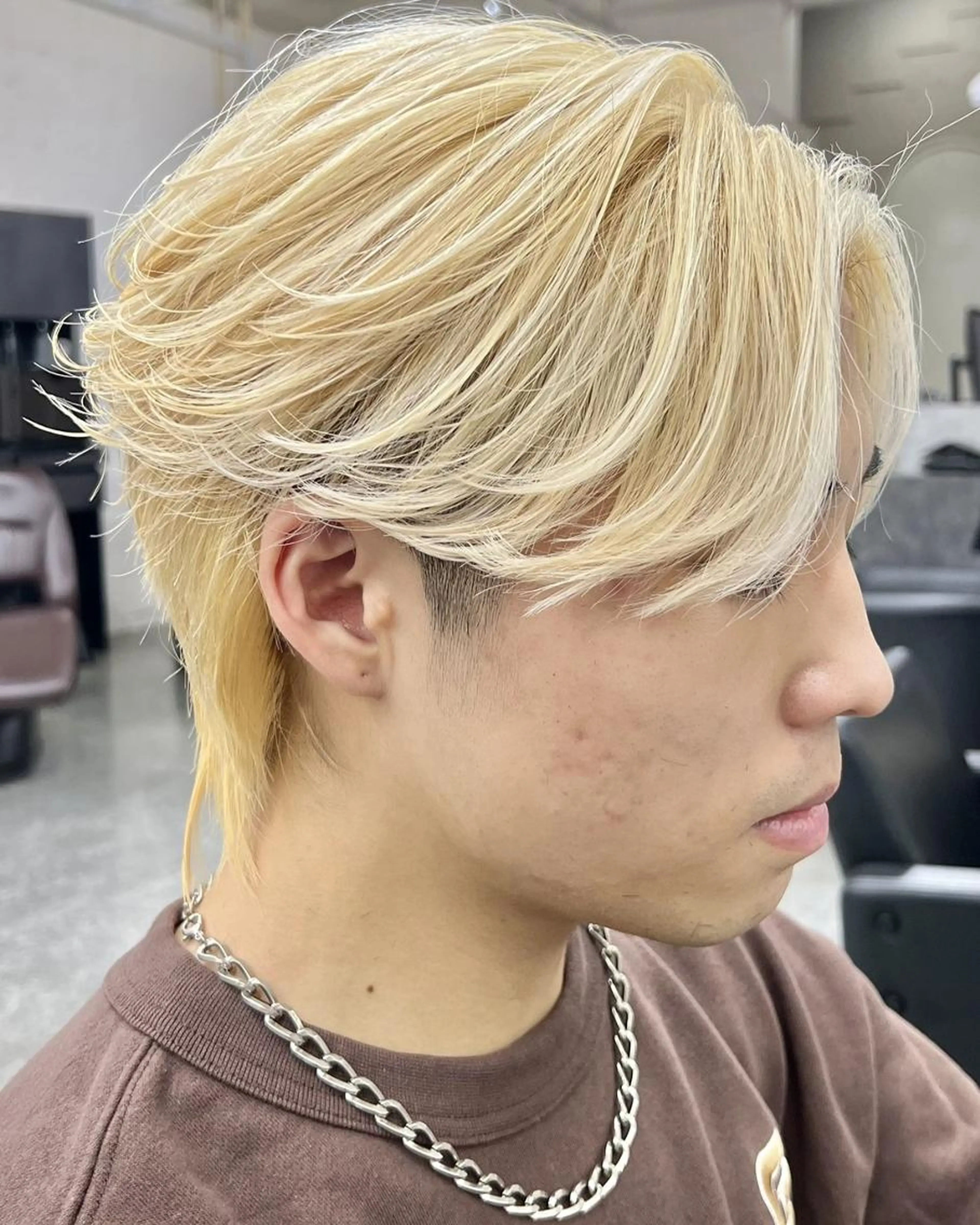 【明るい印象/高発色カラー】カット＋ダブルカラー￥15400の写真