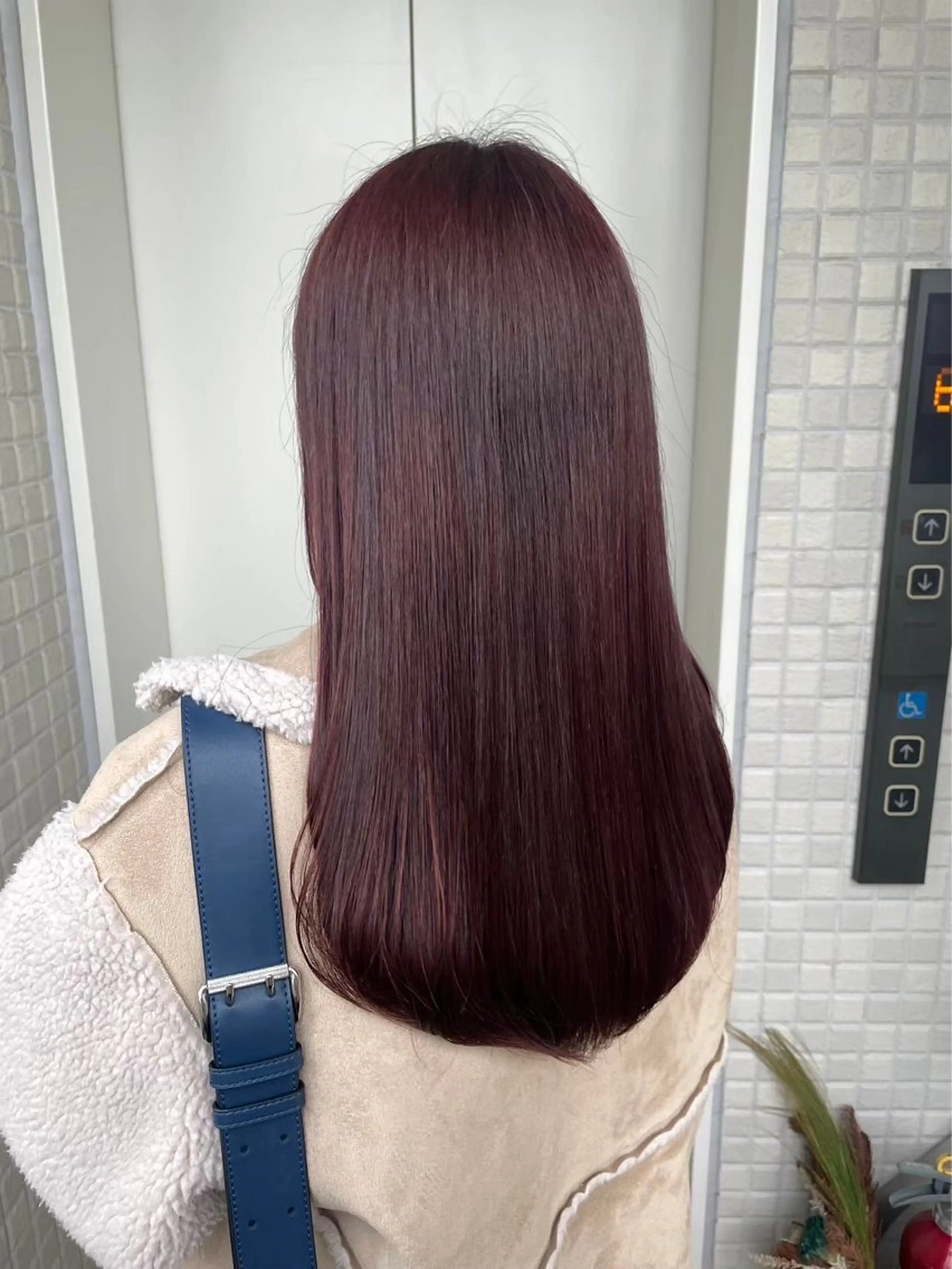 ロング カラー 韓国風カラー 韓国風ヘア ヘアカラー 推し活カラー/暖色 /ブリーチなし/横浜のヘアスタイル