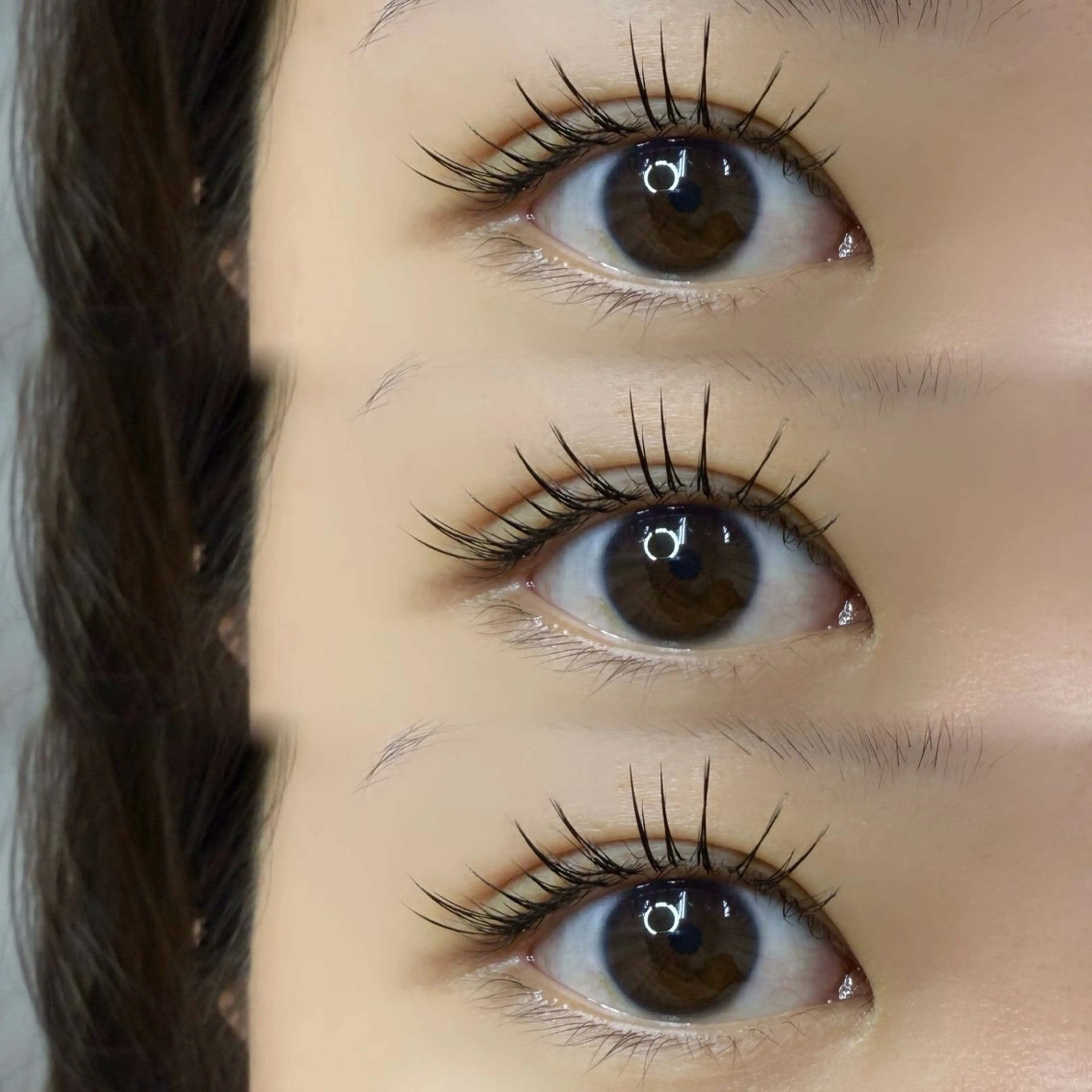 マツエク・マツパ パリジェンヌラッシュリフト mai♡マグネット/ ニュアンス/マツパのマツエク・マツパデザイン