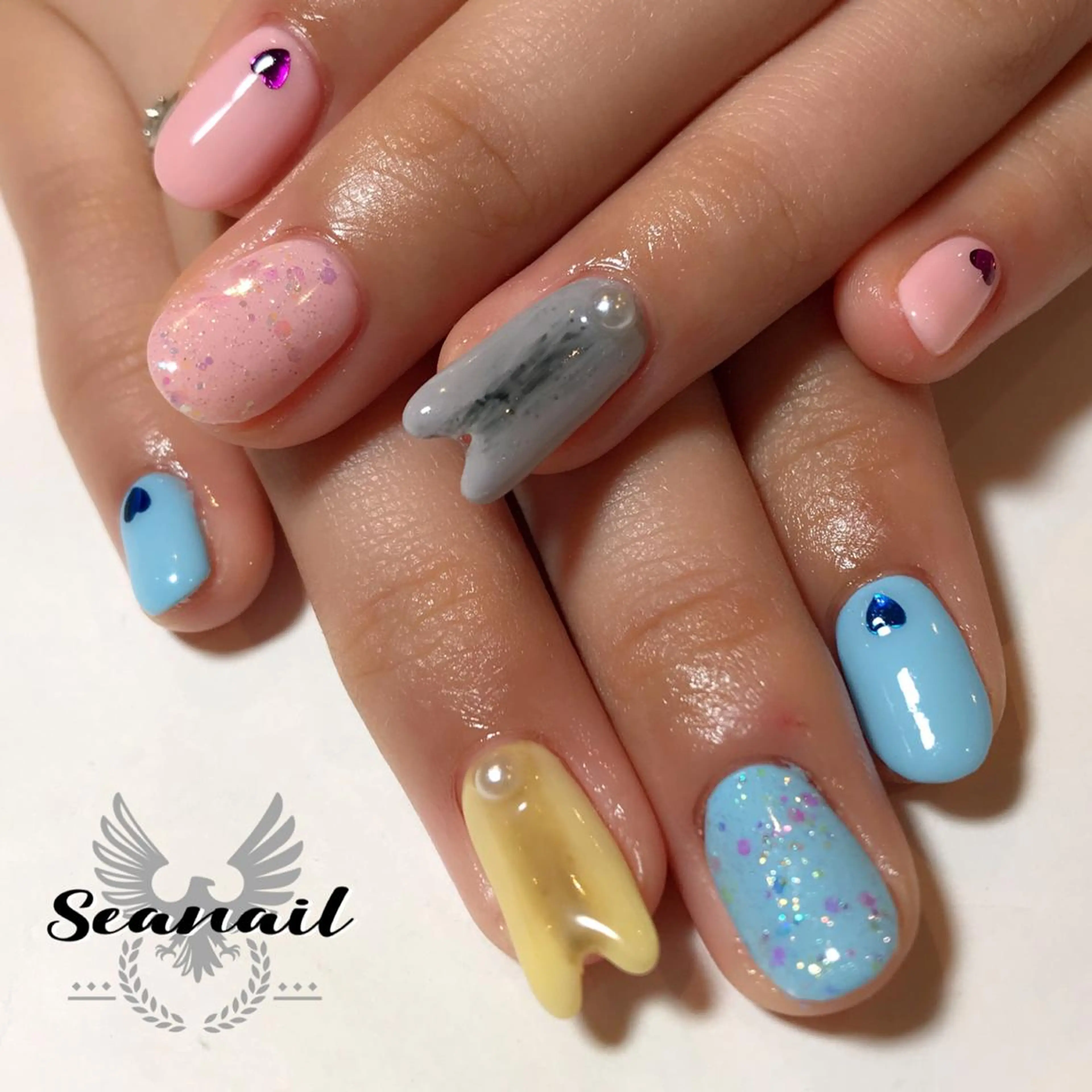 ネイル 小尾 栞のネイルデザイン