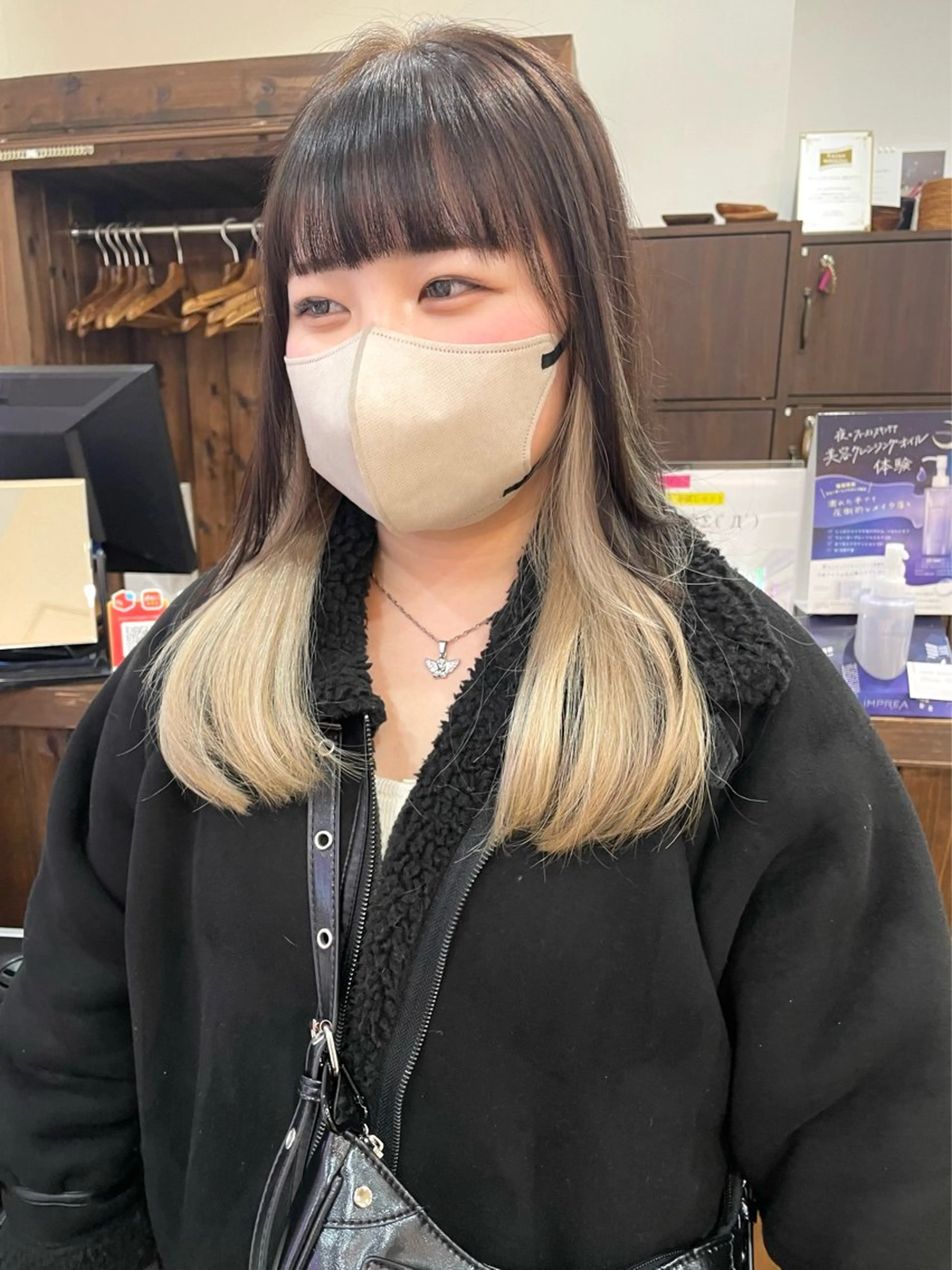 ミディアム カラー 美容学生必見❣️お得 クーポン有り💓池辺のヘアスタイル