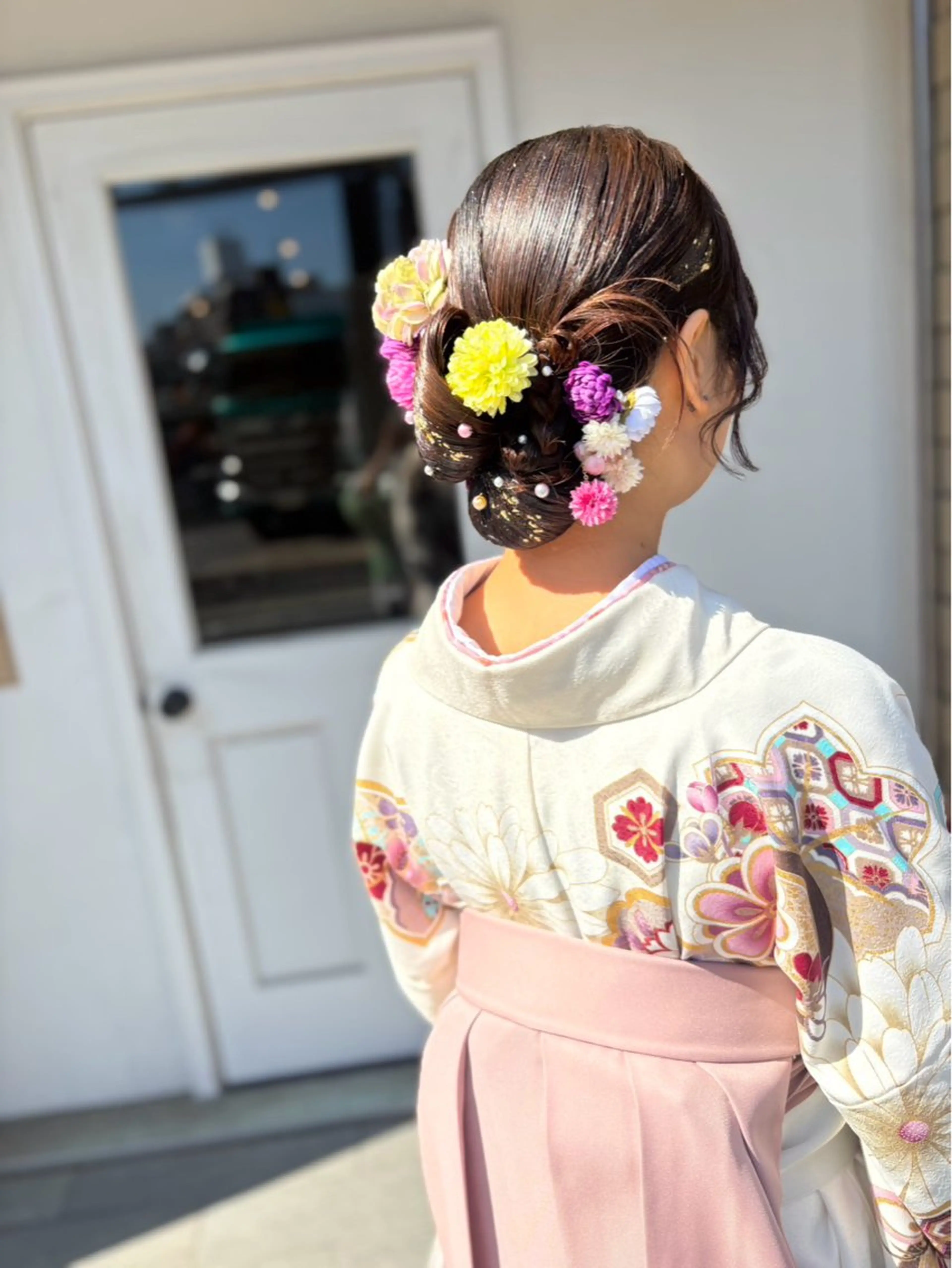 ロング ヘアアレンジ 着付け Reve  resort所属・美髪× ヘアセット✨Araiのヘアスタイル