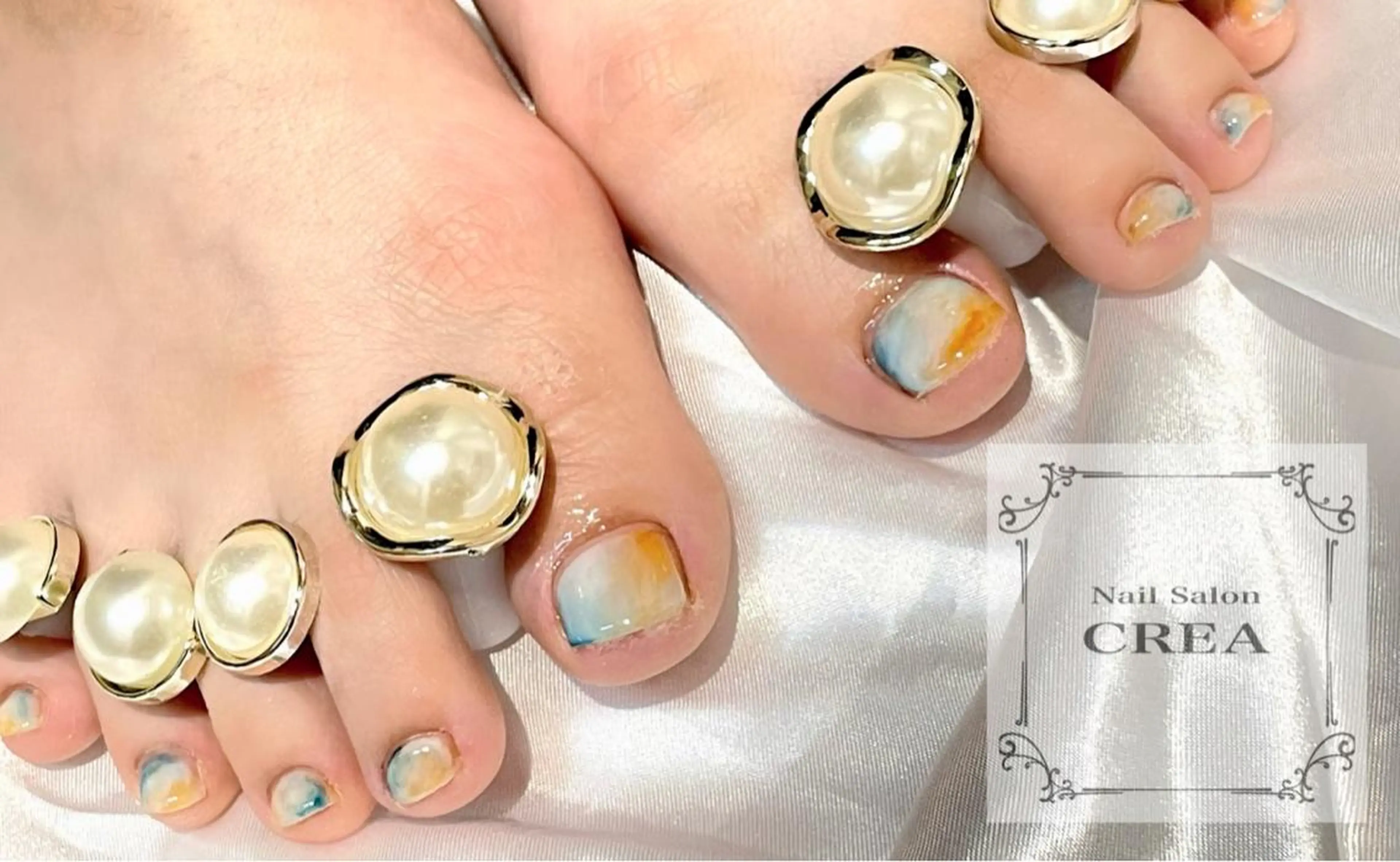 ネイル フットネイル NailSalon CREAのネイルデザイン