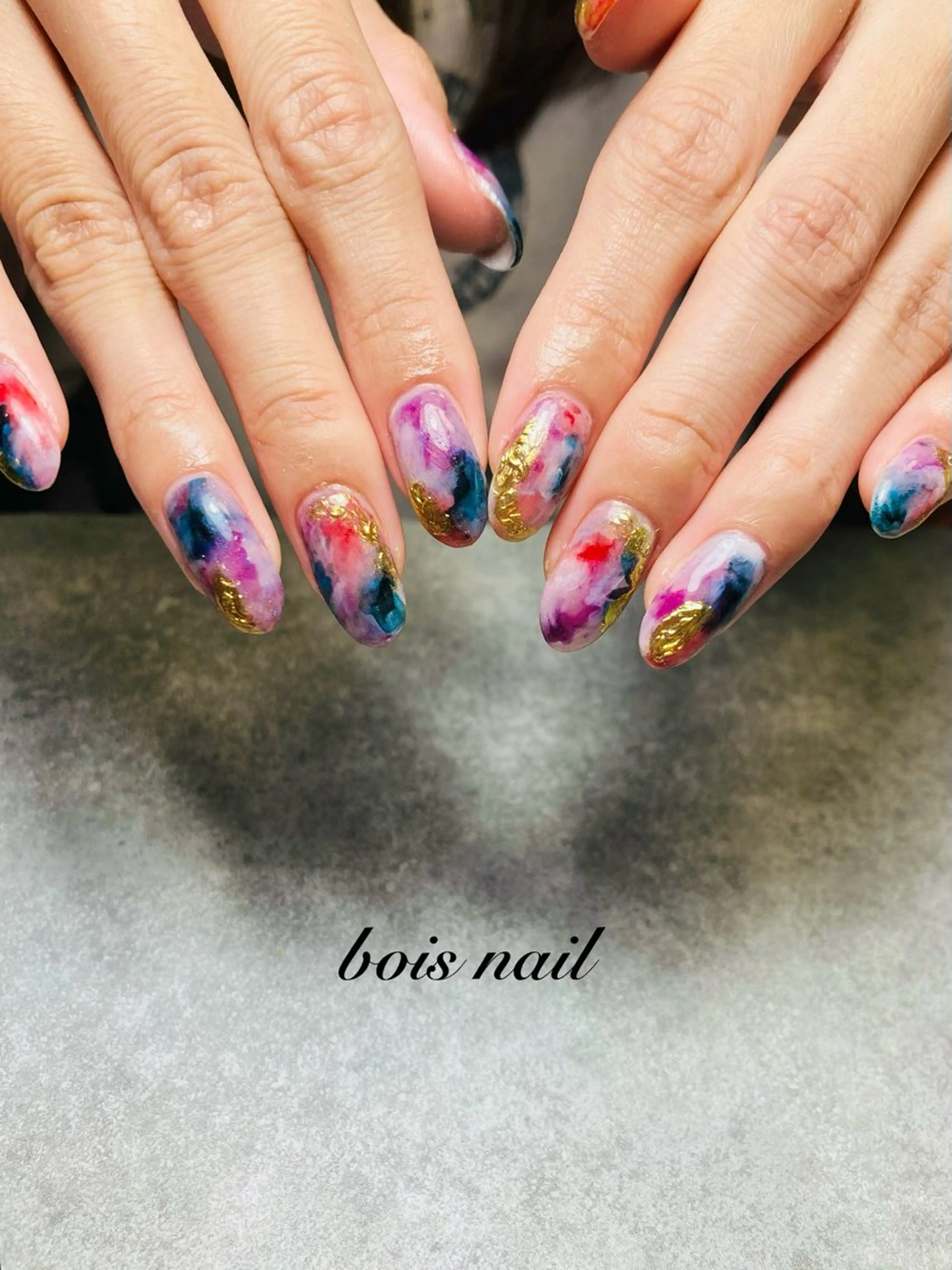 ネイル ハンドネイル bois nail ボワネイル北巽のネイルデザイン