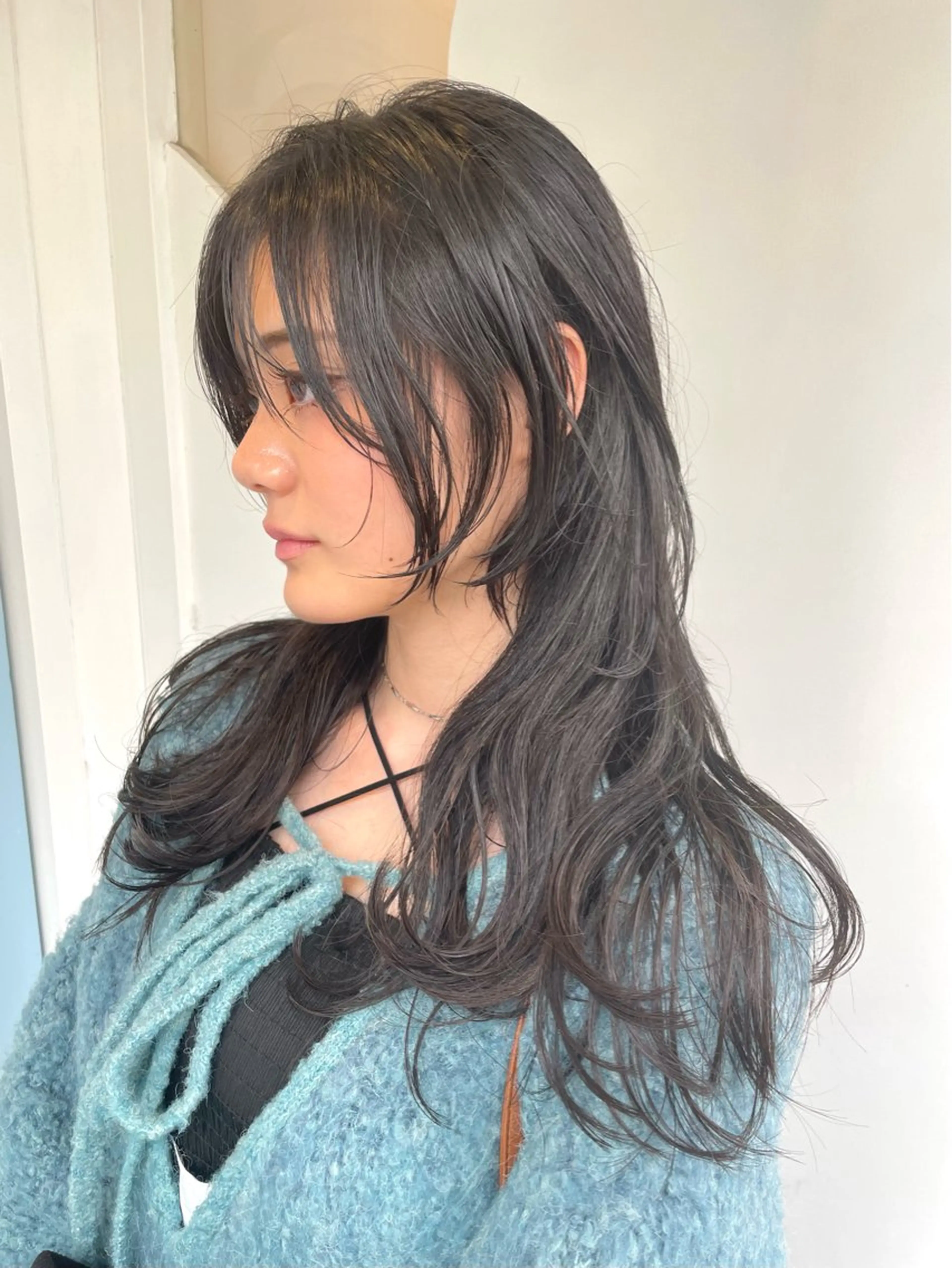 ロング ロング ウルフカット カット 🐺高椋 海/ウルフ/レイヤーのヘアスタイル