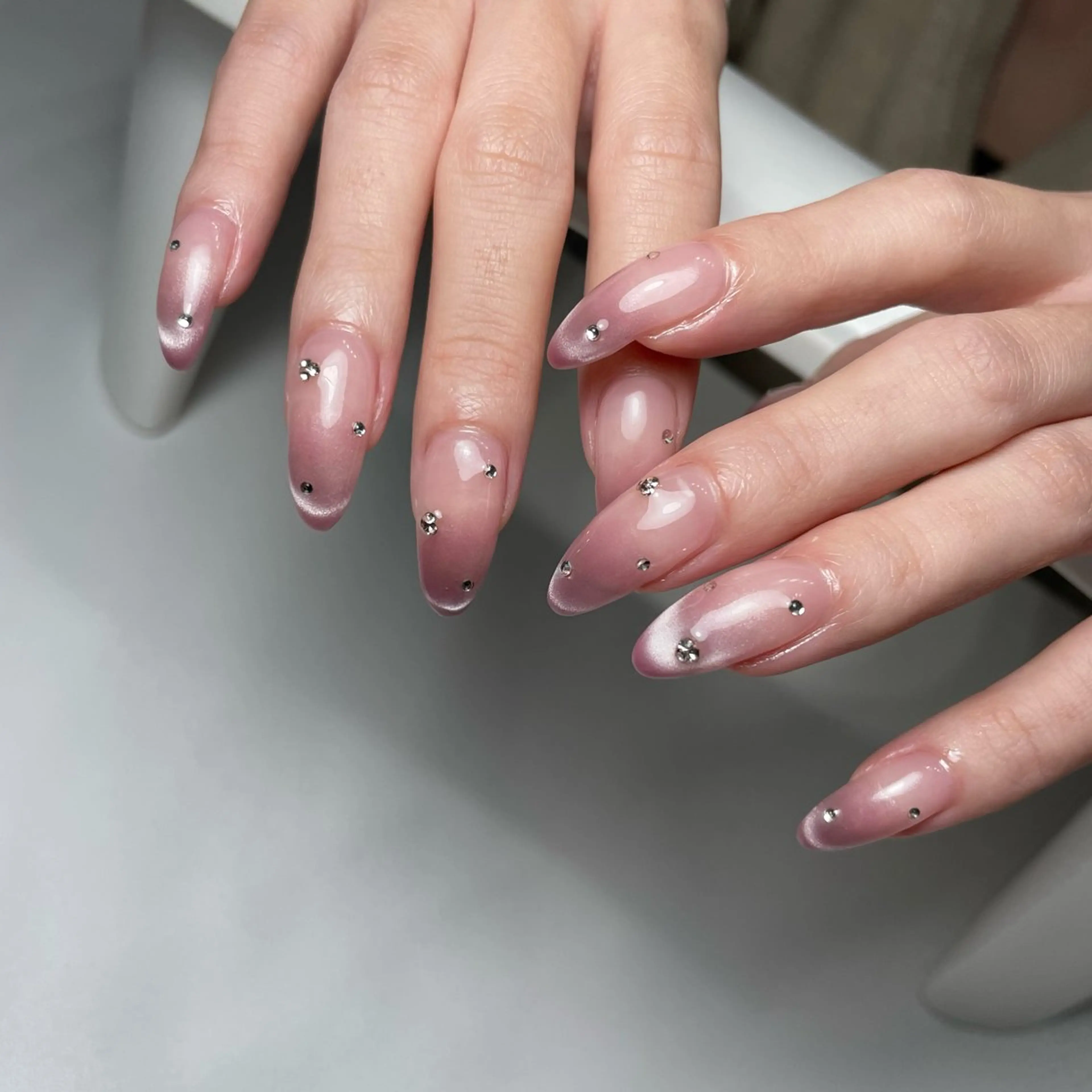 ベースカラーありマグネットグラデーションの写真